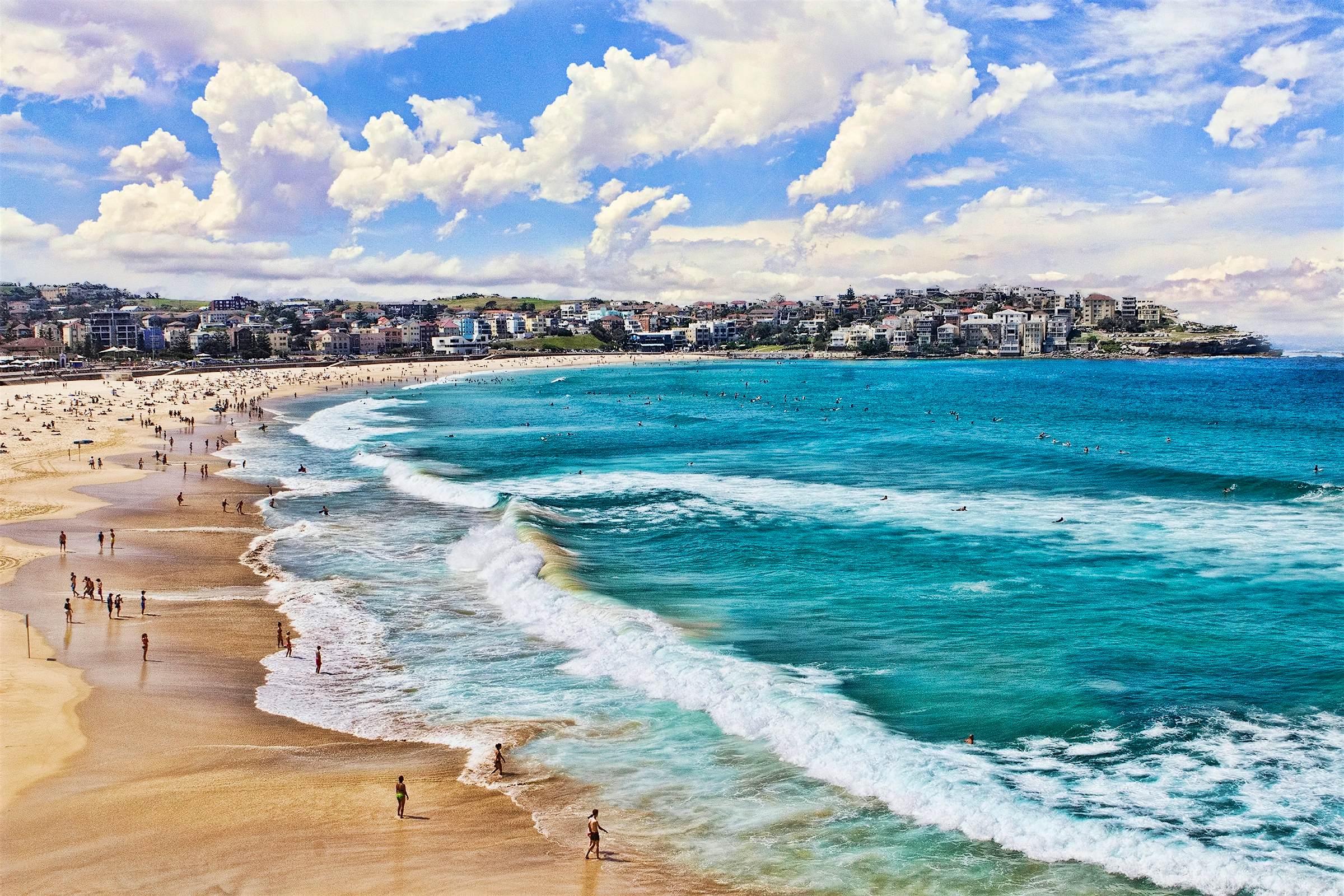 Travel News - Bondi Beach, Sydney, Australia Bondi, the beach is an iconic tourist spot and a beloved local hang-out.
