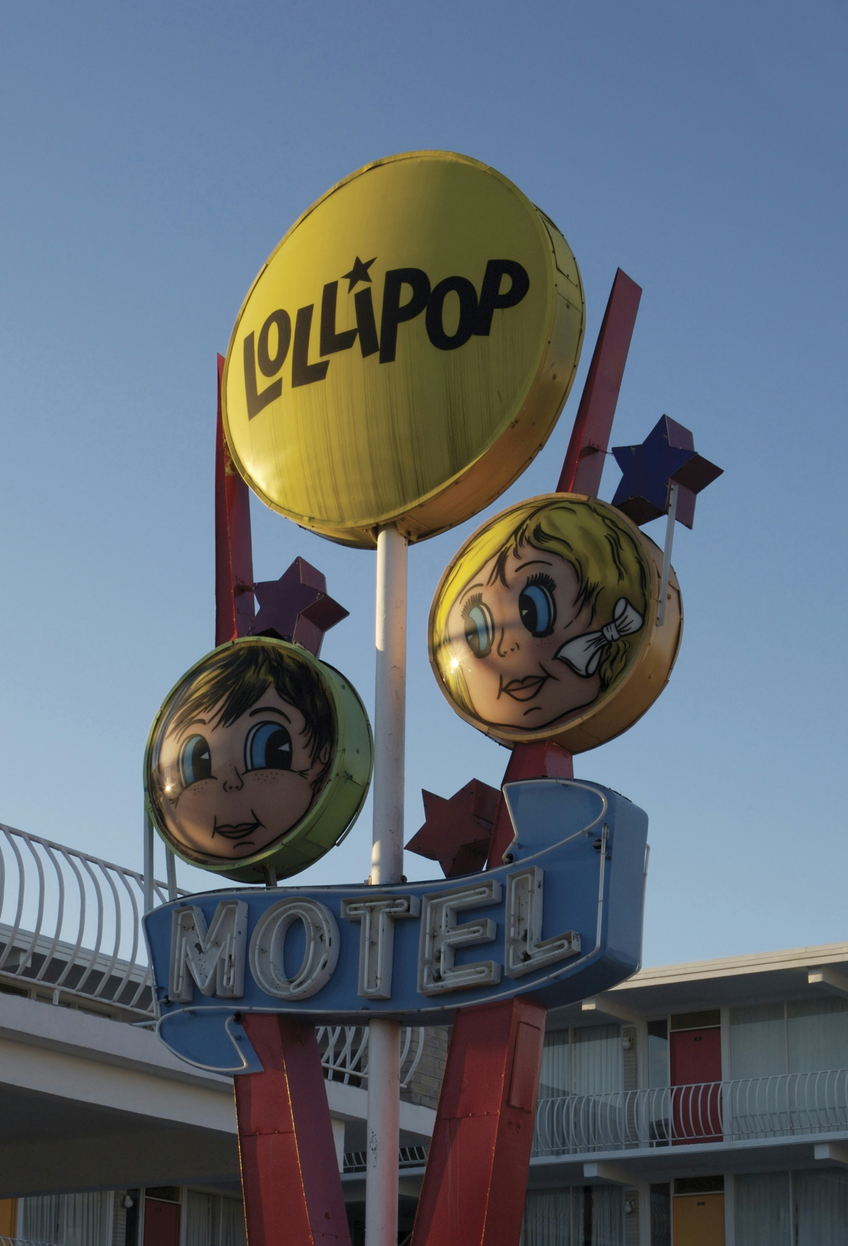 The whimsical sign of the Lollipop Motel in North Wildwood has been a beacon to guests since 1959.