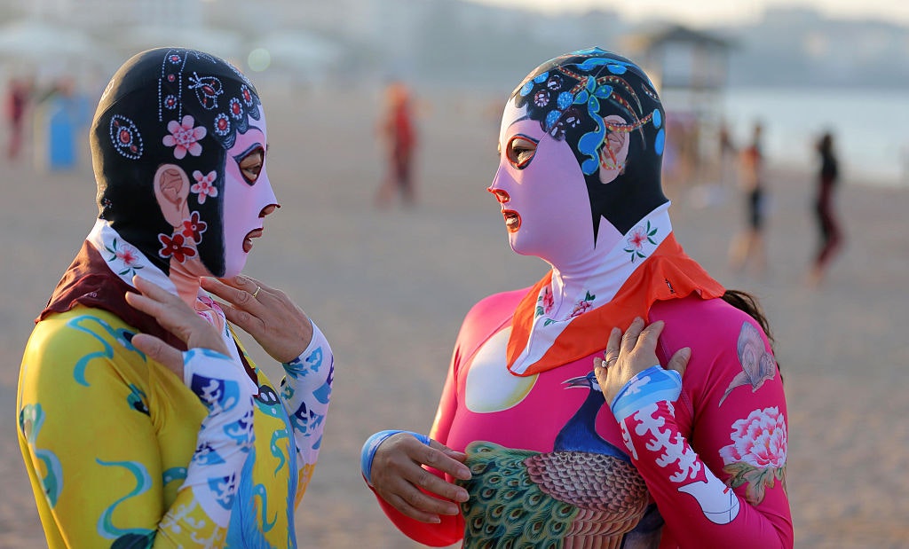 The Chinese facekini is having a moment of popularity - Lonely Planet