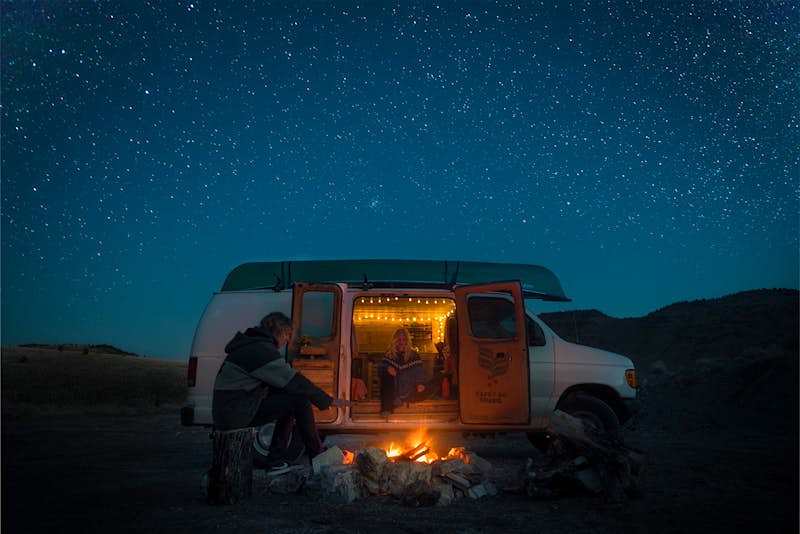 Travel News - North American van life The couple take their van around North America and document it in stunning photograph.