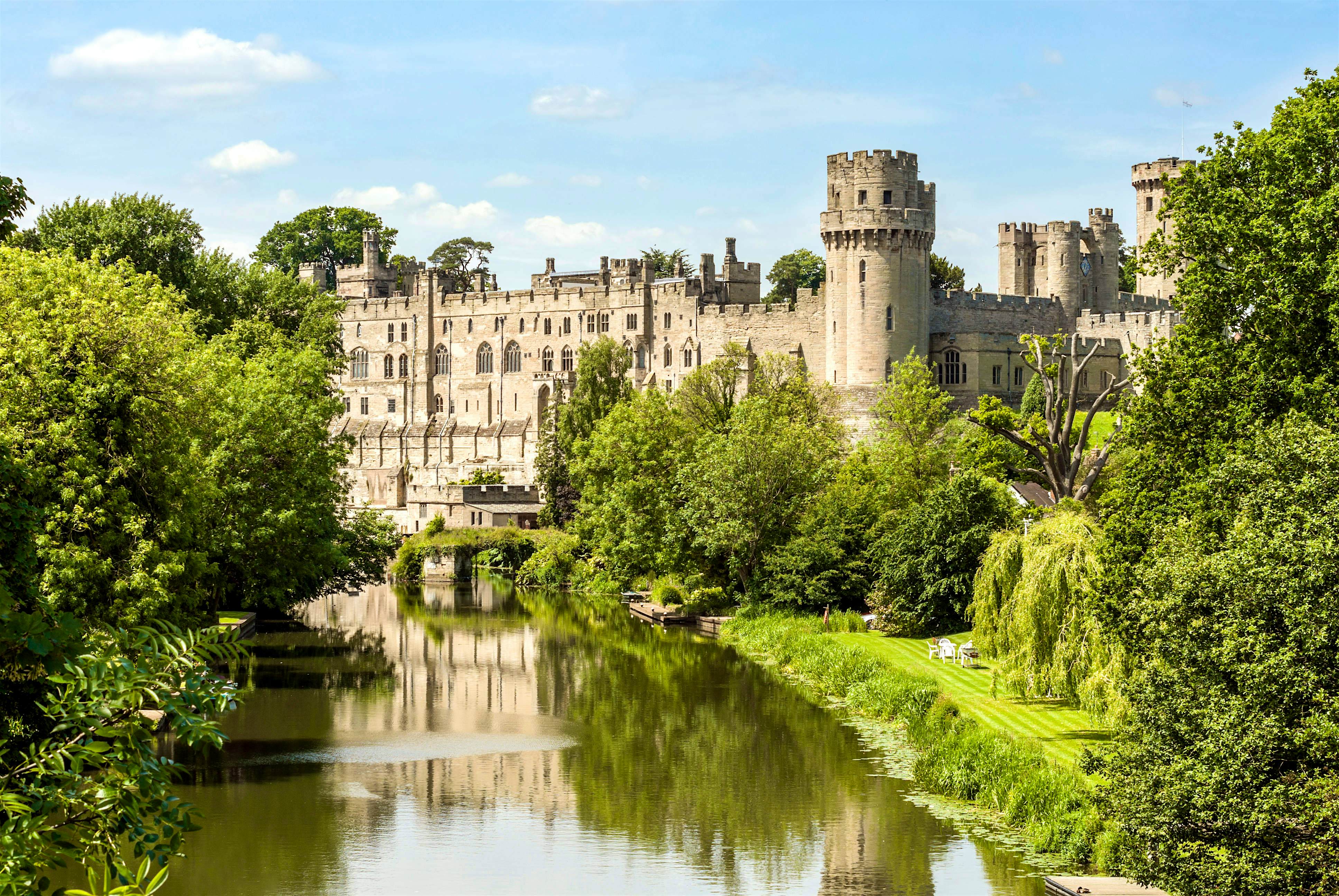 Travel News - The medieval Warwick Castle on the River Avon Olaf Protze Warrwick Castle to host jousting tournaments