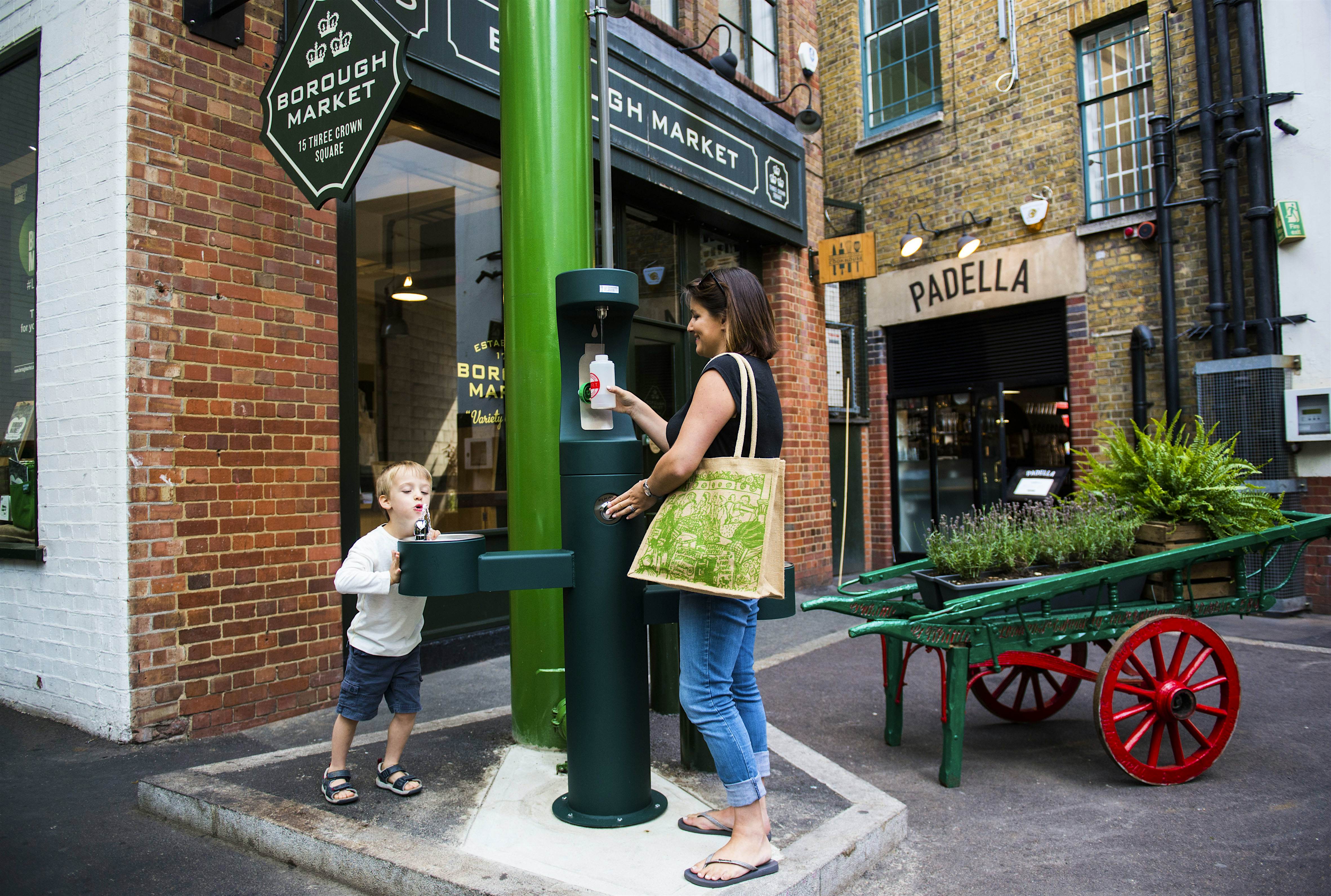 Travel News - Drinking fountains introduced as Borough Market announces plan to be plastic-free in six months. Travel News - Drinking fountains introduced as Borough Market announces plan to be plastic-free in six months.