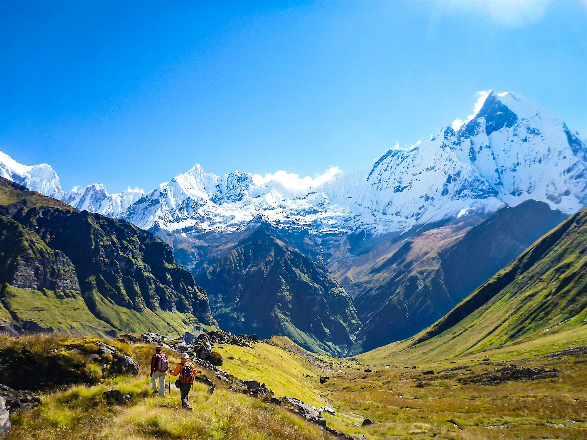 Travel News - Annapurna_Nepal_HoneyTrek.com What initially began as a discussion about a ten-day trip turned into a five year adventure for the married couple.