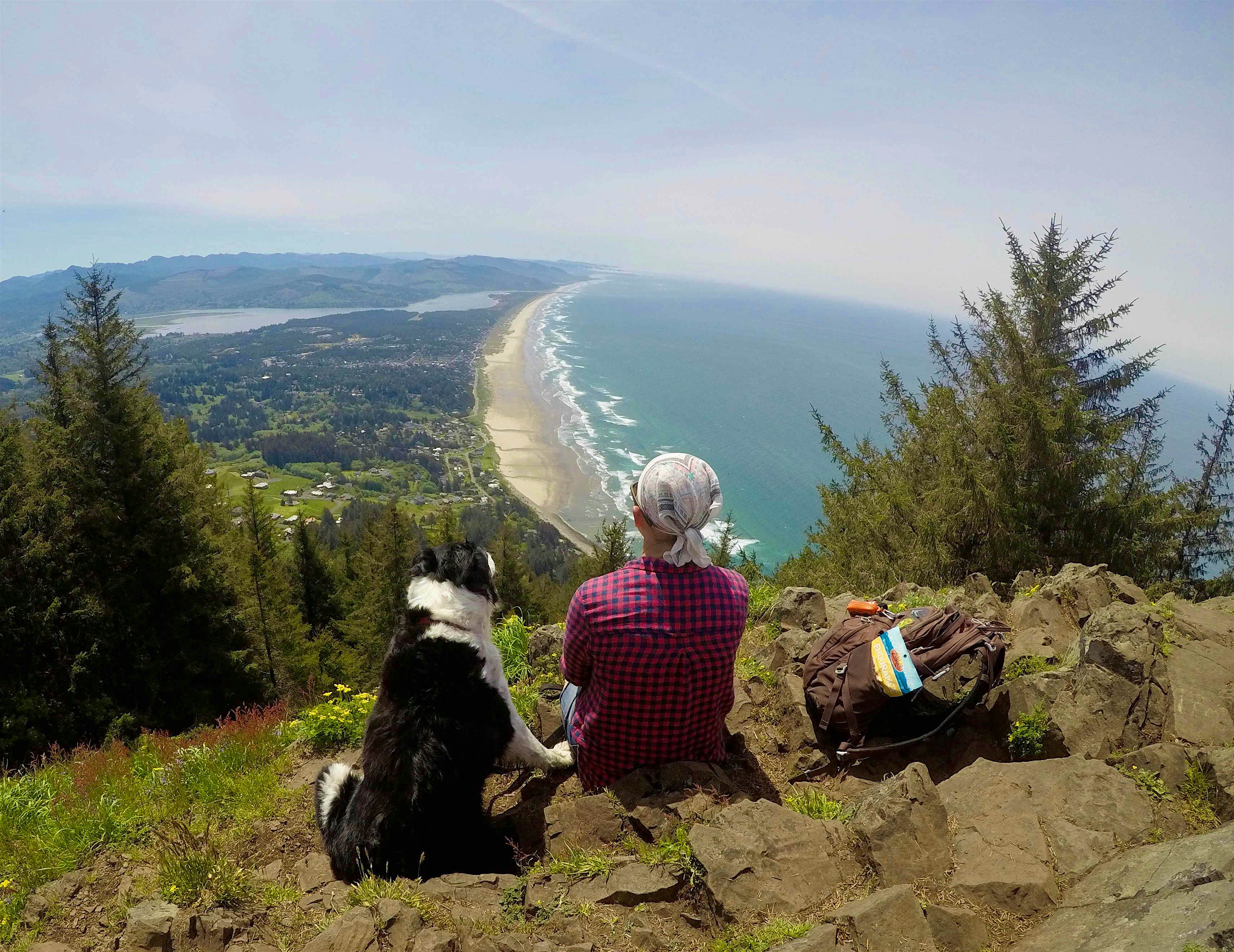 Travel News - Bryce LaDuc relaxing with one of her dogs Image by mediadrumworld Bryce LaDuc is travelling the US in a converted Dodge Sprinter