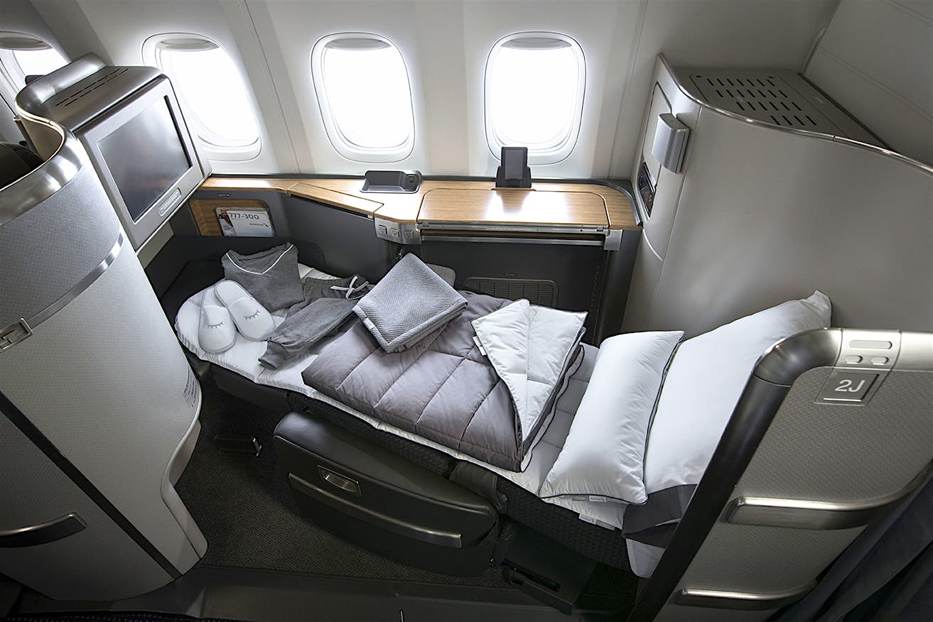Travel News - American Airlines and Casper combine to bring long-haul luxury to passengers. Image courtesy of American Airlines American Airlines and bedding company introduce luxury beds for long-haul