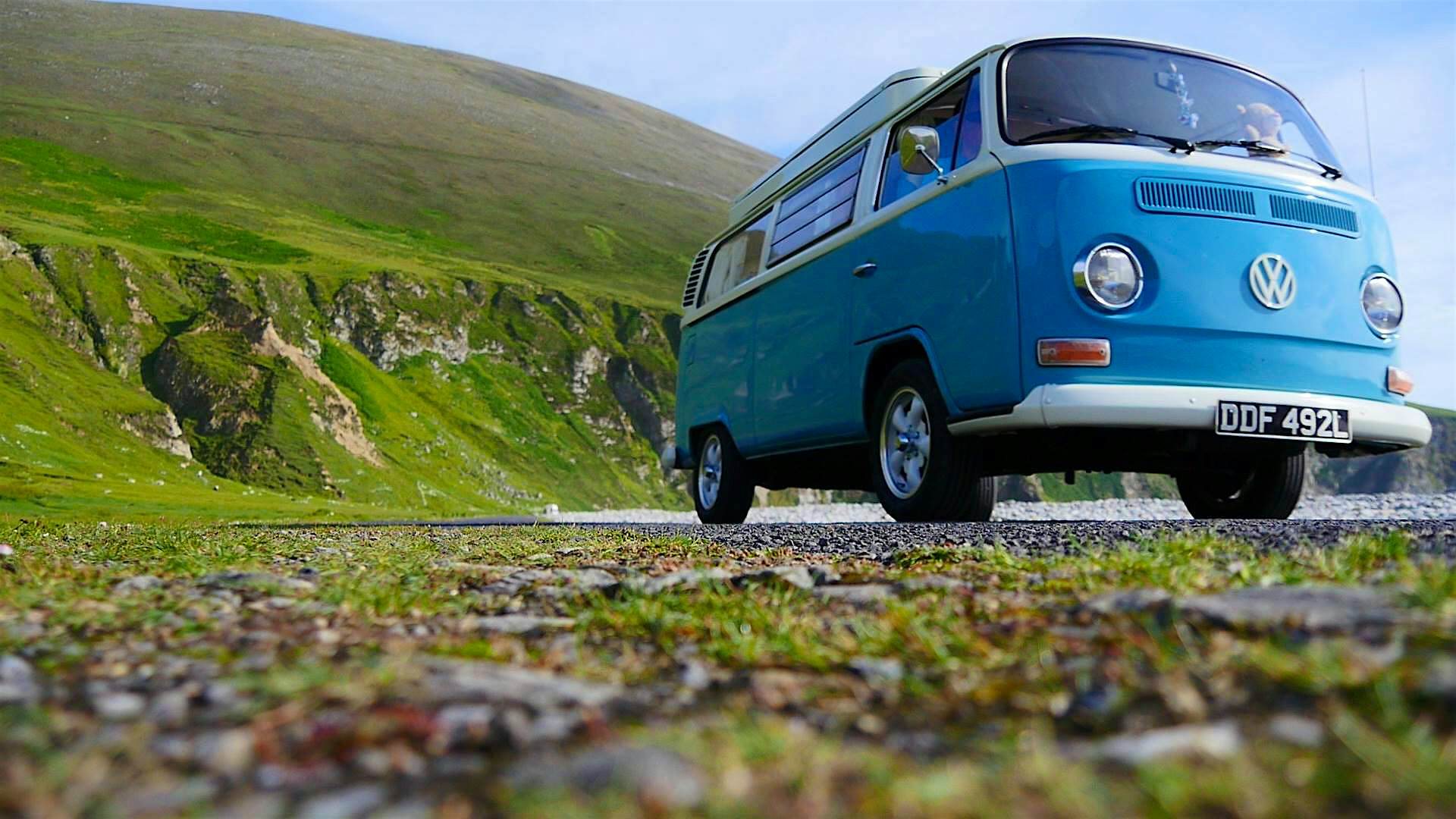 Travel News - Ireland honeymoon vw camper wild atlantic way The VW Camper that Edwina and Michael drove through Ireland's Wild Atlantic Way.