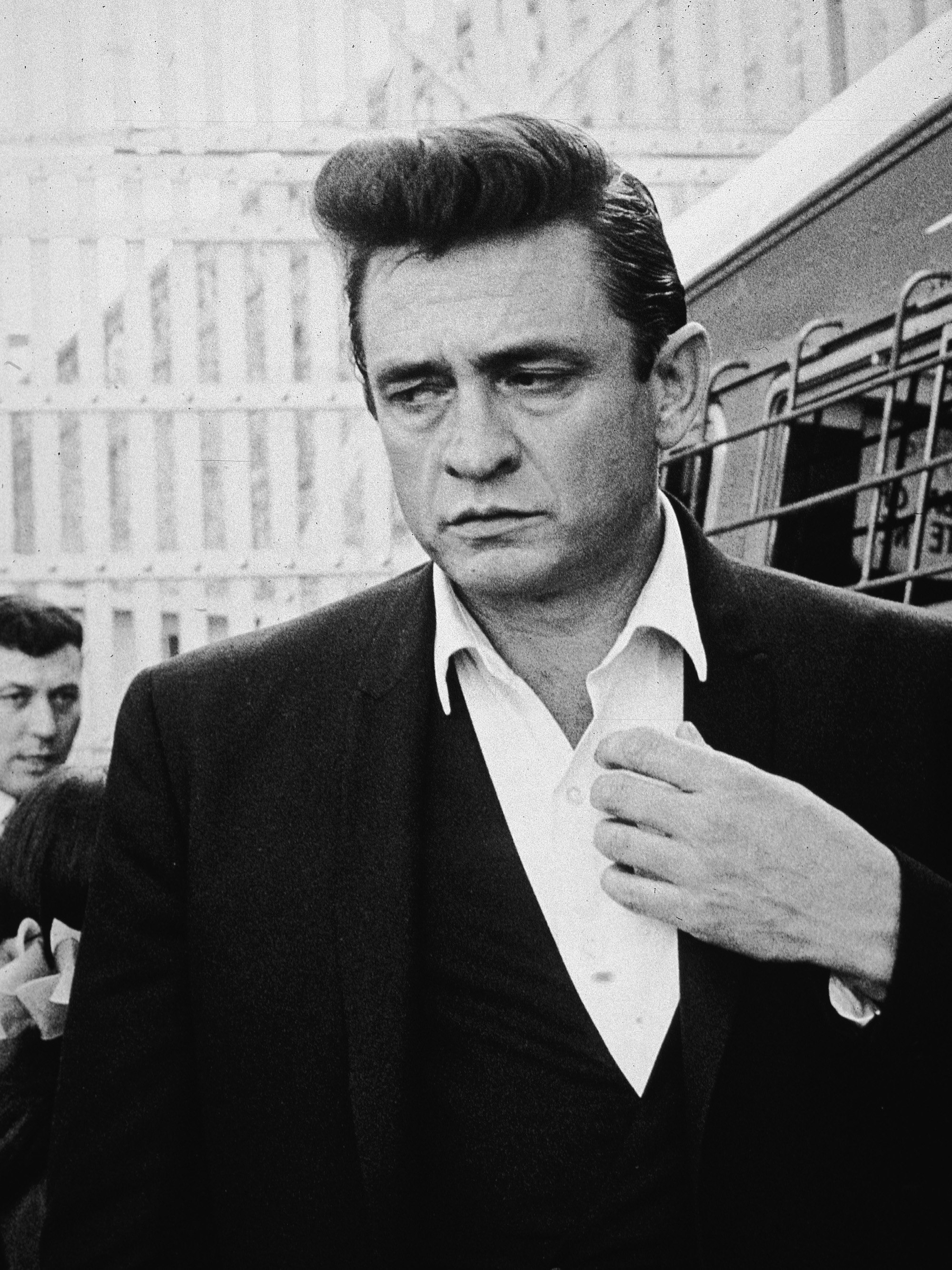 Johnny Cash at Folsom Prison, where his iconic live album was recorded in 1968.