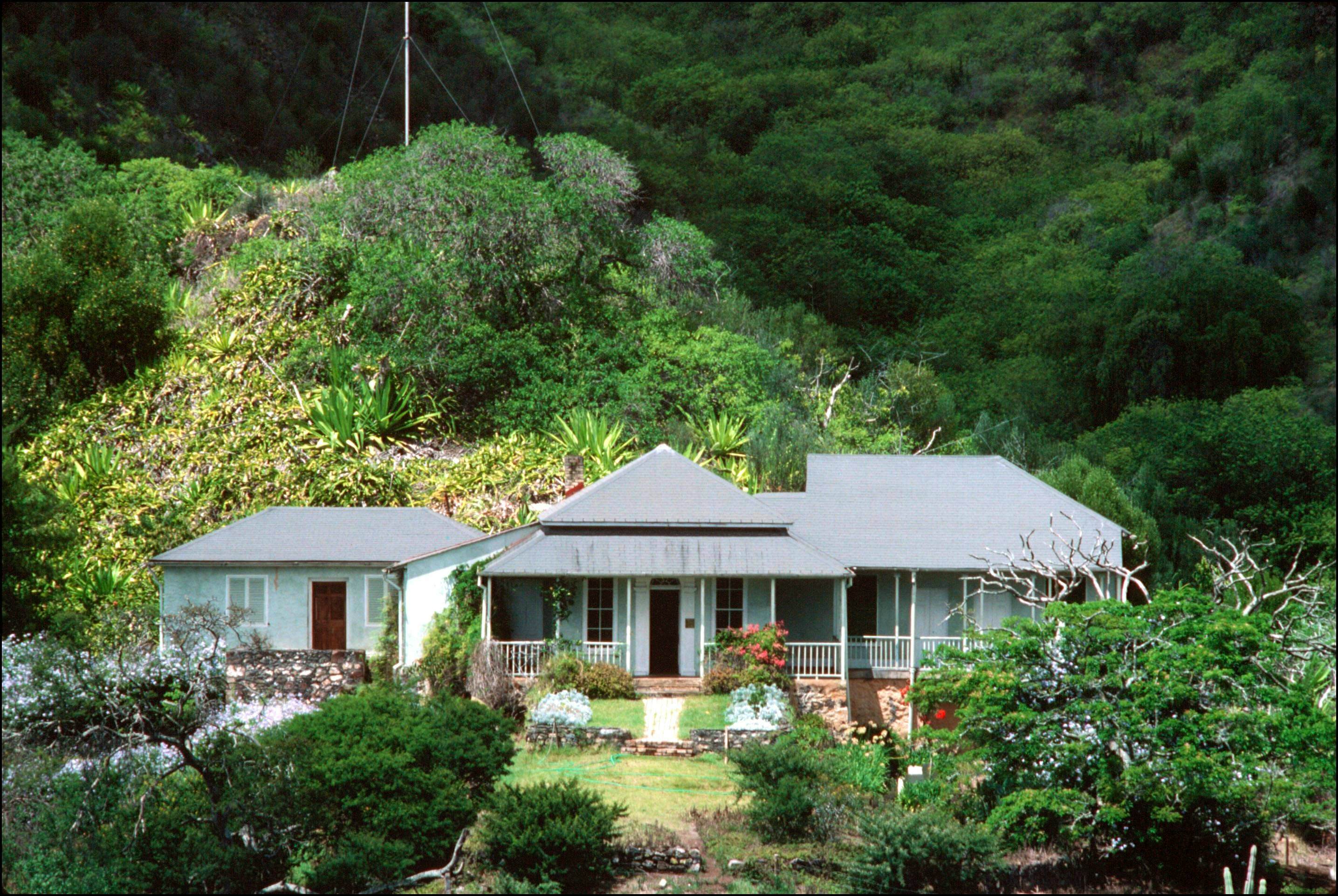 Travel News - The St Helena home of Napoleon Bonaparte Photo by Laurent MAOUS Gamma-Rapho via Getty Images Napooleon's home on St Helena