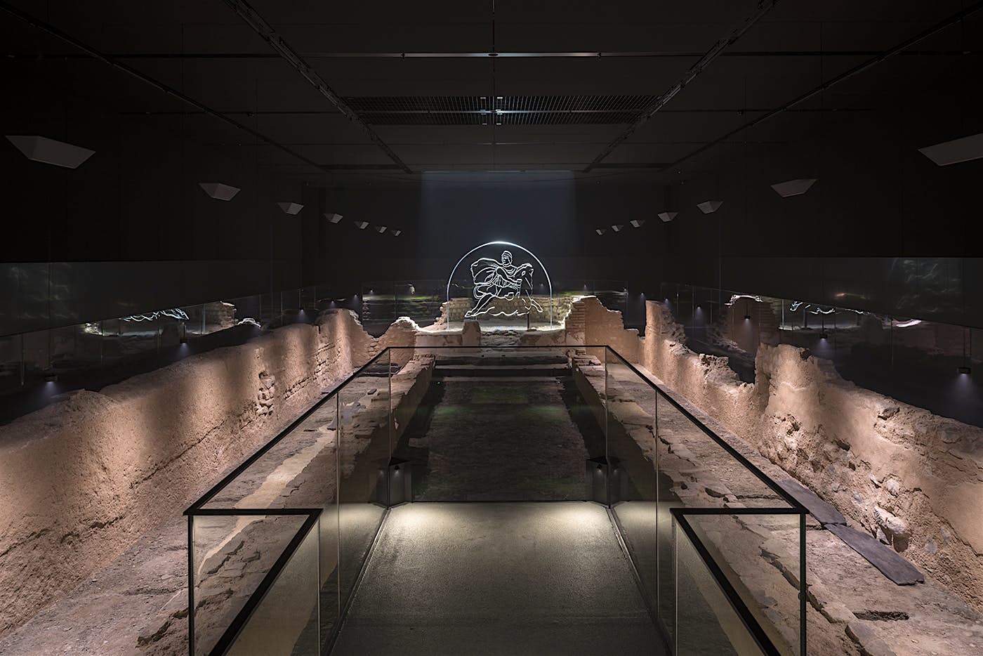 Travel News - 383_L0_Mithras_25 London Mithraeum is a faithful reconstruction of the Temple of Mithras as it stood on this site nearly two thousand years ago