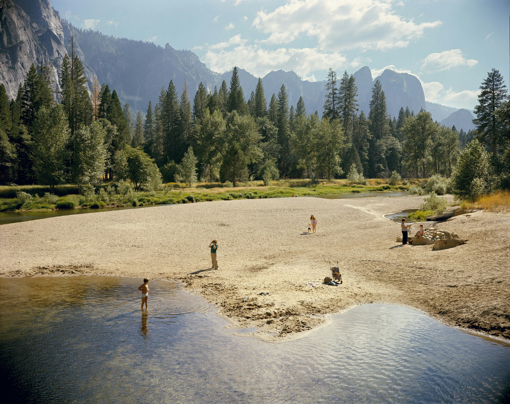 Stephen Shore. Merced River, Yosemite National Park, California, August 13, 1979