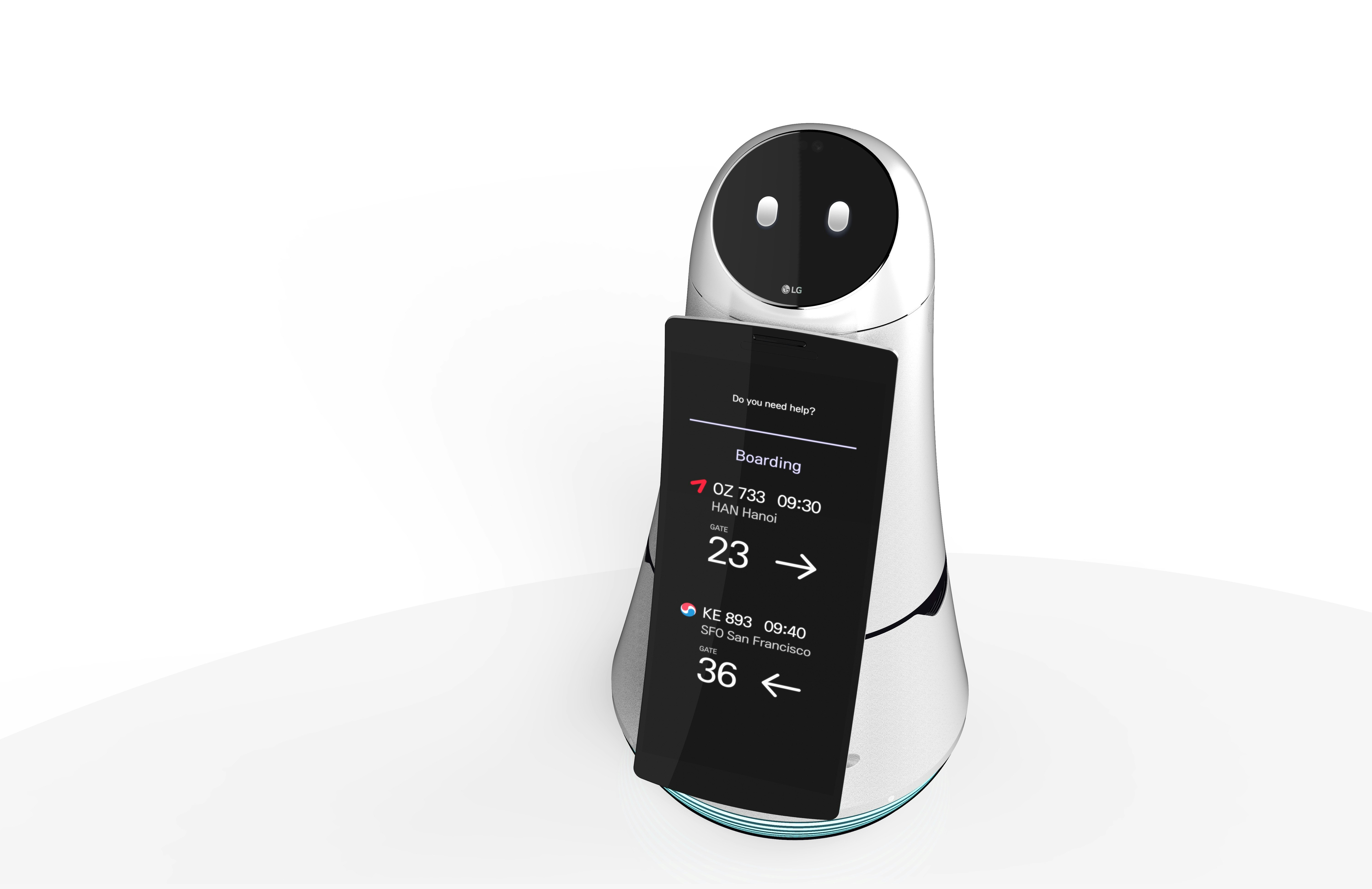 The Airport Guide Robot was introduced at Incheon International Airport in South Korea earlier this year.