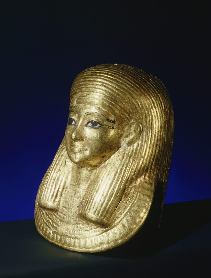 Travel News - Funerary mask for a foetus Travel News - Funerary mask for a foetus