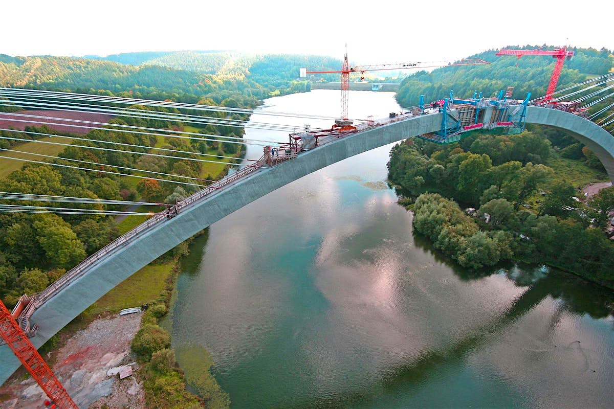 Travel News - VDE 8 Froschgrundseebrücke Deutsche Bahn has said that an estimated 17 million people in Germany will benefit from the route.