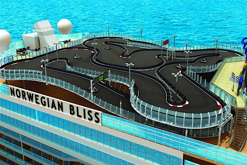 Travel News - Race Track, rendering Travel News - Race Track, rendering