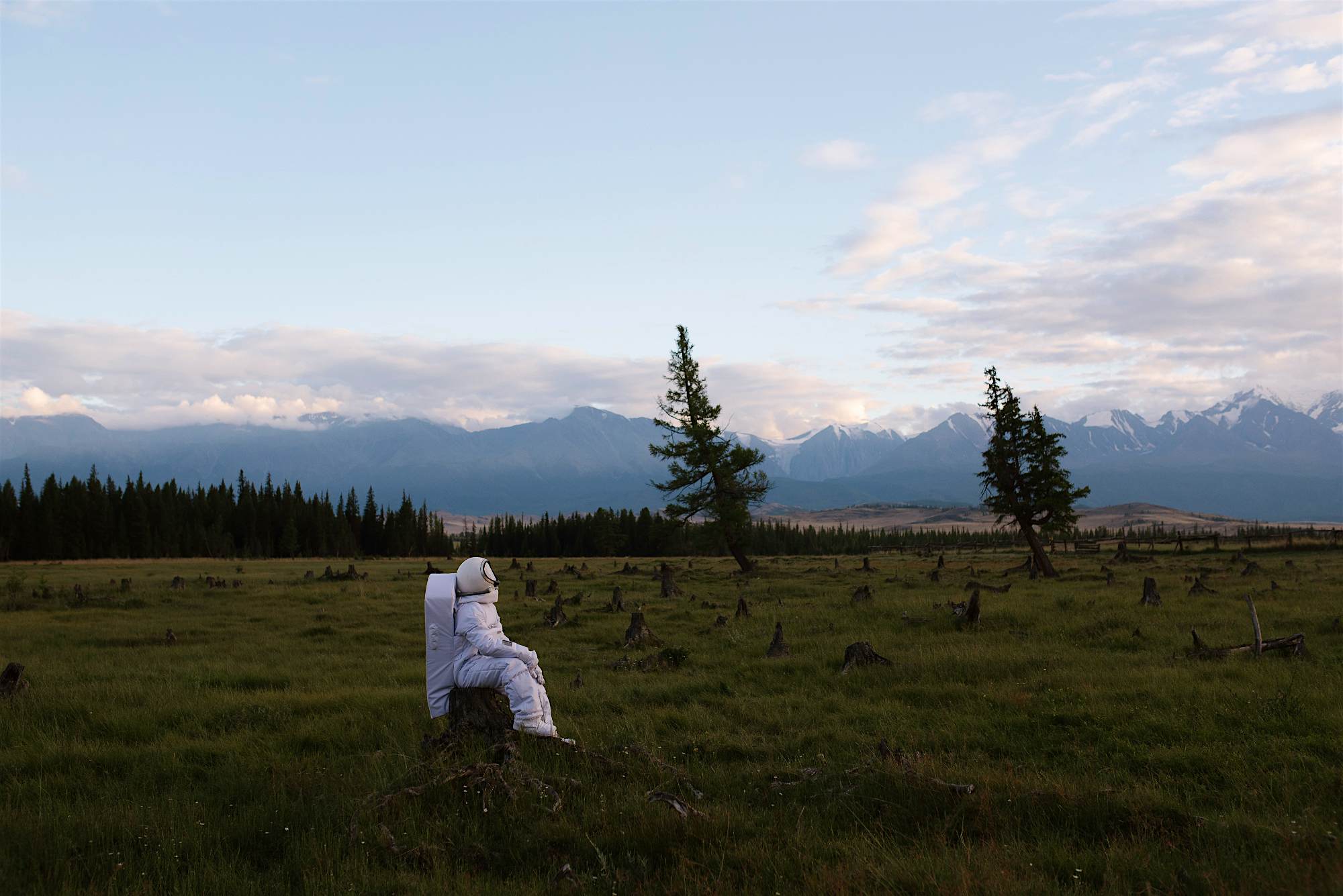 Travel News - Alexandr wants to seek out new places to photograph. Photo by Alexandr Ivanec The 'lost astronaut' relaxing