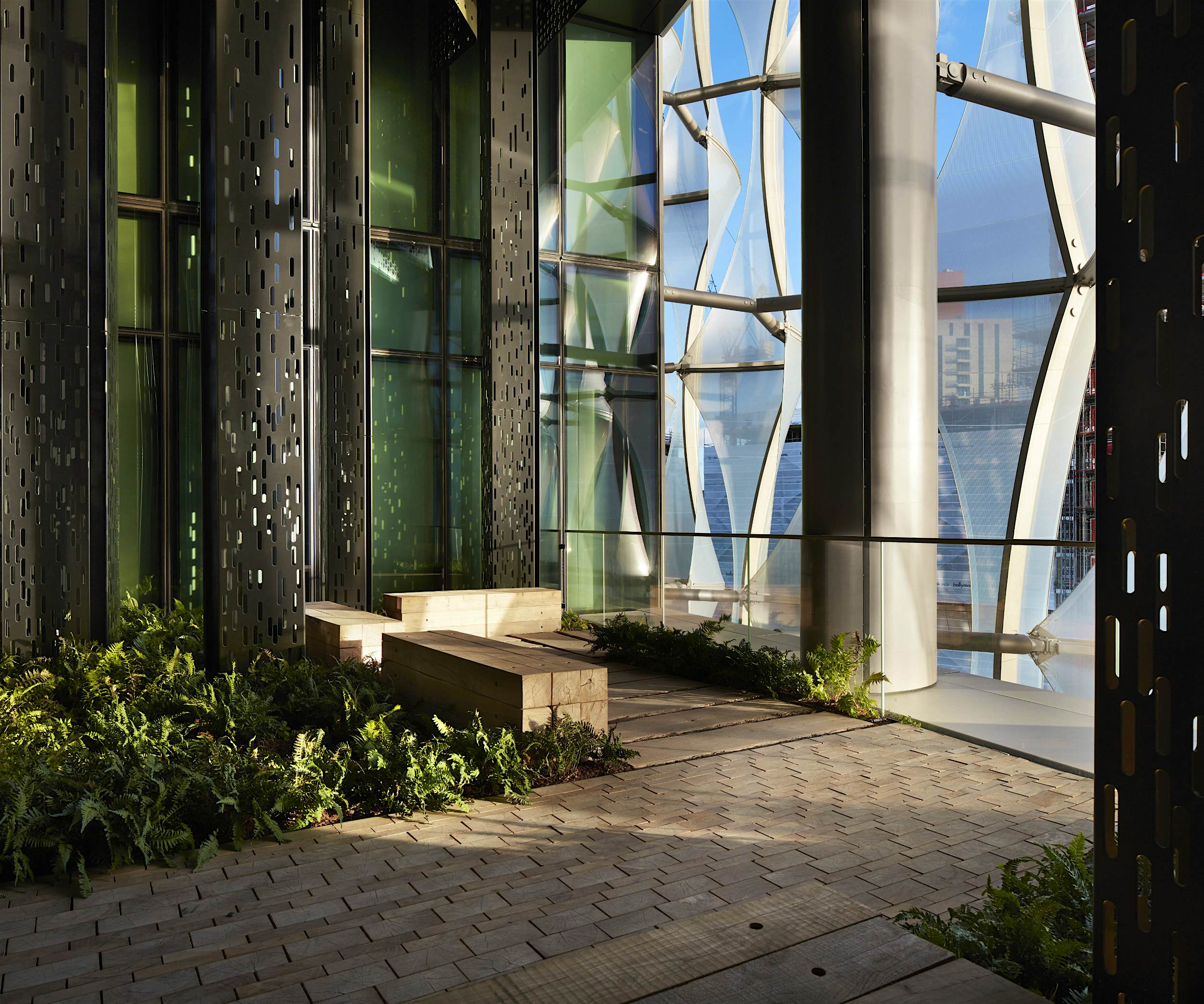 Travel News - US Embassy, London The Pacific Forest Garden at the embassy.