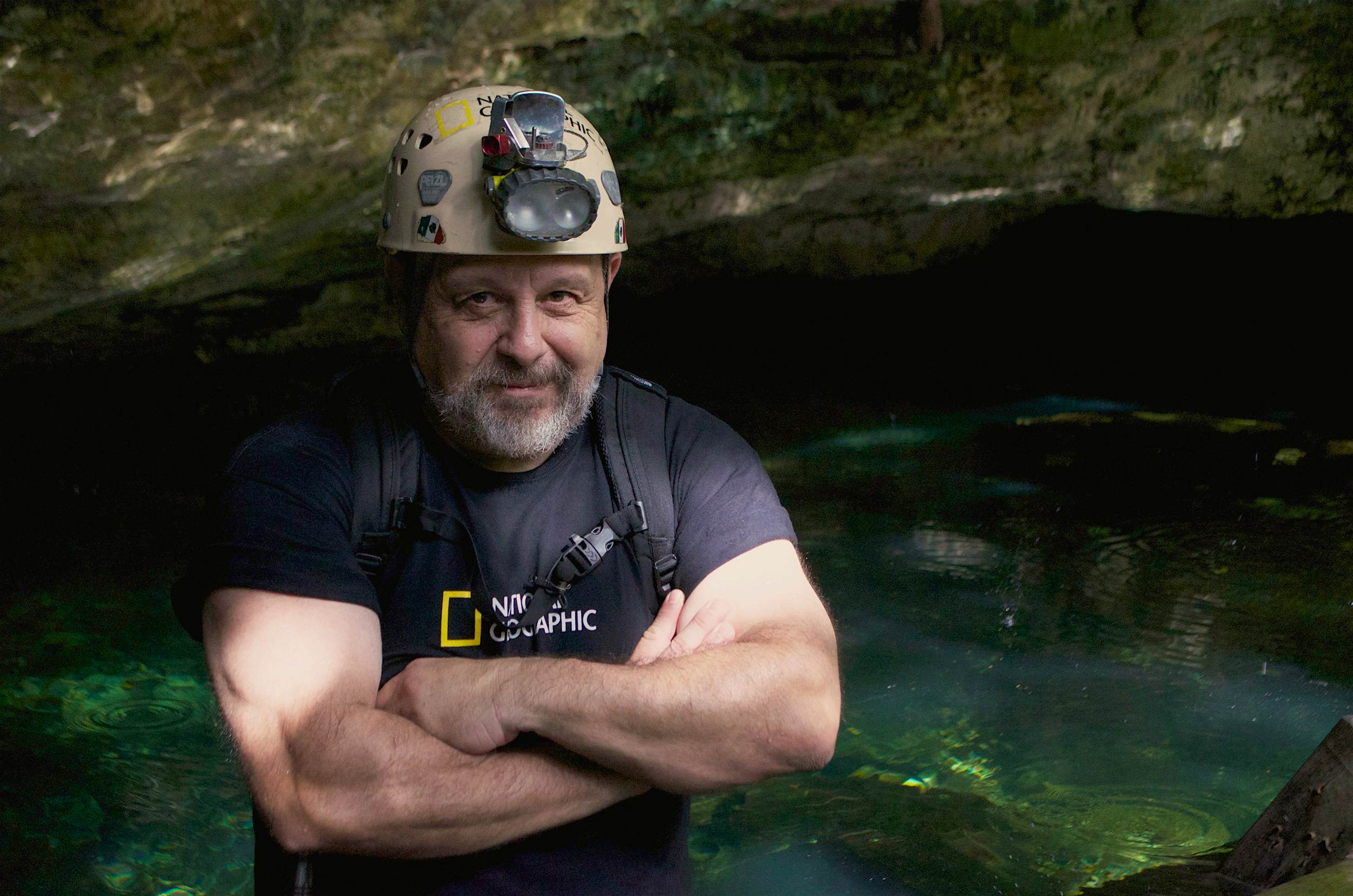 Travel News - Guillermo-de-Anda_Foto-por-Karla-Ortega Guillermo de Anda, researcher at the National Institute of Anthropology and History and a Director of the Great Maya Aquifer Project.