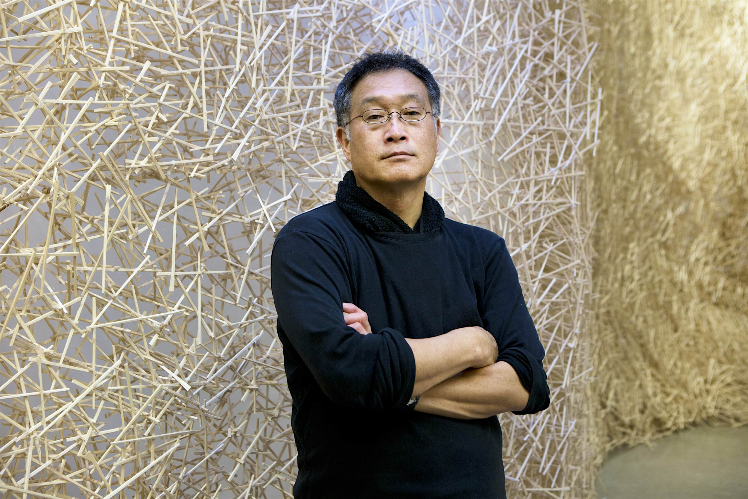 Travel News - Portrait Tadashi Kawamata Artist Tadashi Kawamata.