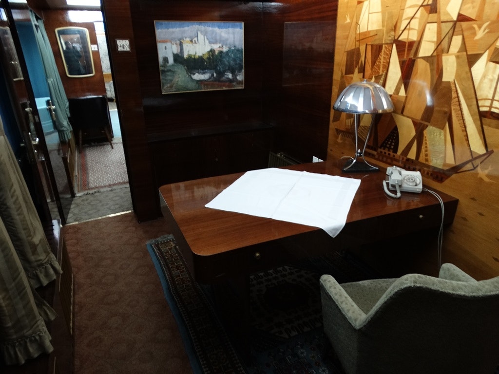 Travel News - The Blue Train interior, Tito's office, Belgrade, Serbia 01