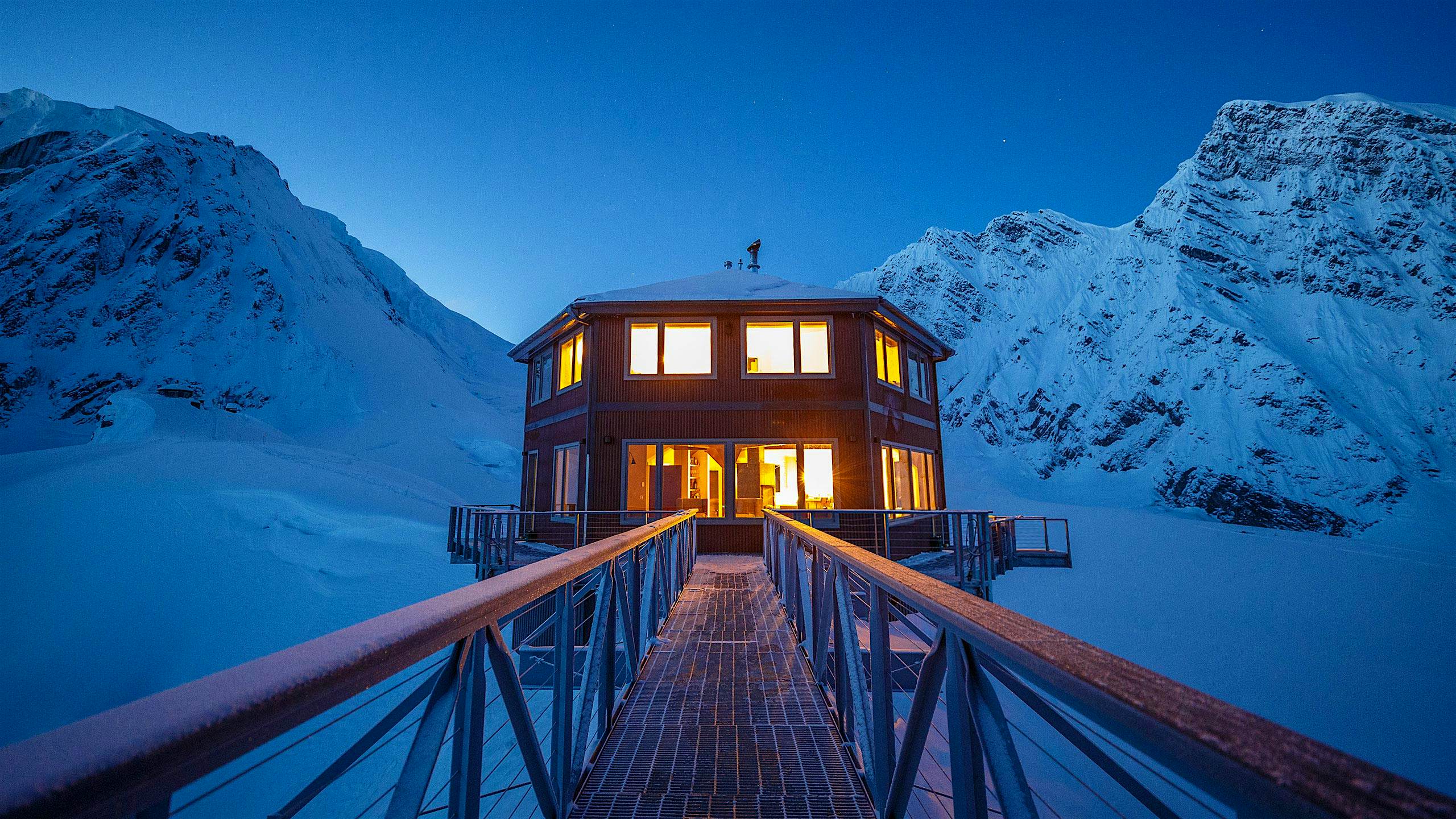 Travel News - alaska chalet luxury The luxury chalet comes with a dedicated staff and is only accessible via helicopter.