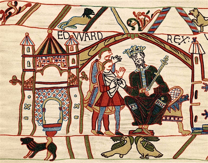 Travel News - Edward the Confessor, Bayeux Tapestry Travel News - Edward the Confessor, Bayeux Tapestry