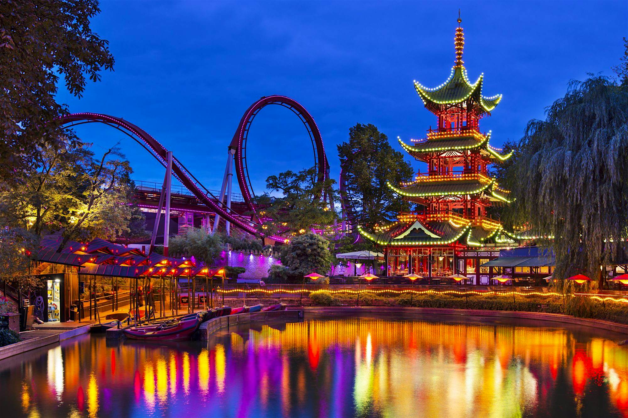 Travel News - Tivoli Gardens amusement park. Travel News - Tivoli Gardens amusement park.