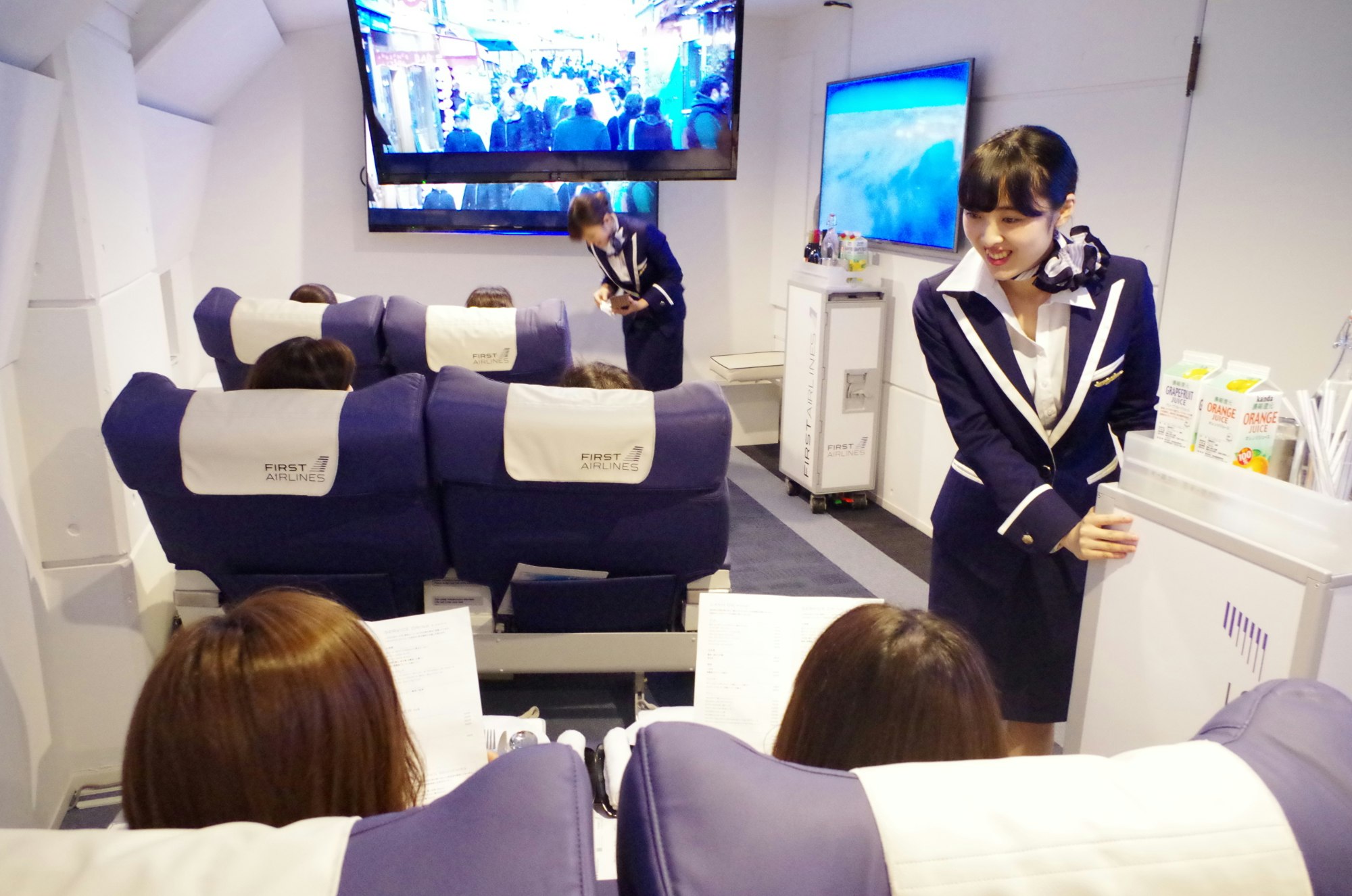 First Airlines virtual reality airline in Tokyo
