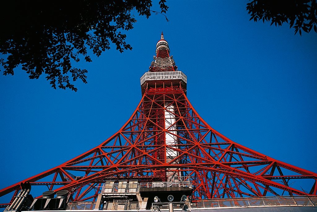 Tokyo tower, Shiba park, Tokyo, Kanto