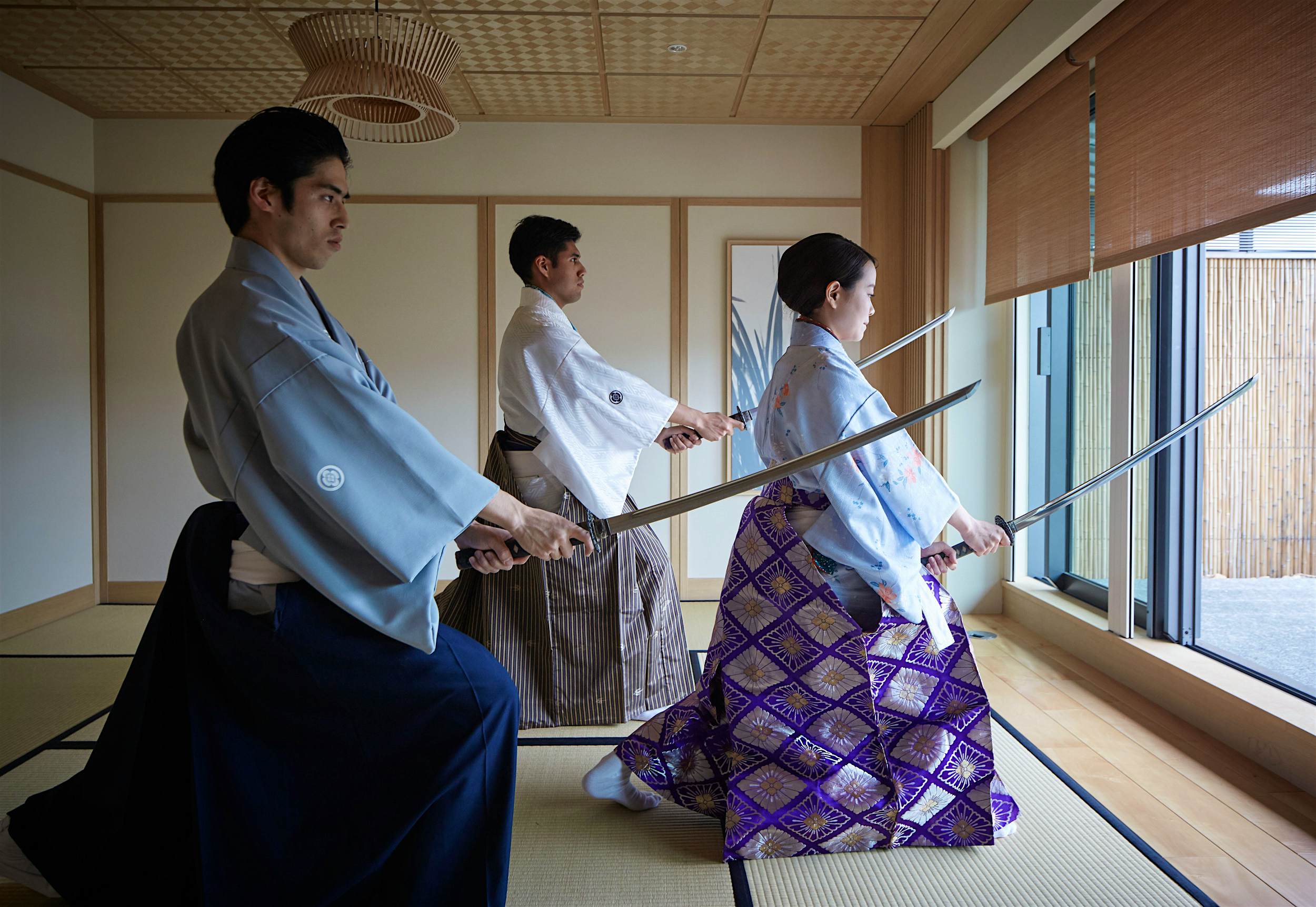 Travel News - Kyoto The Ritz-Carlton Kyoto offers special classes in Japanese sword dancing.