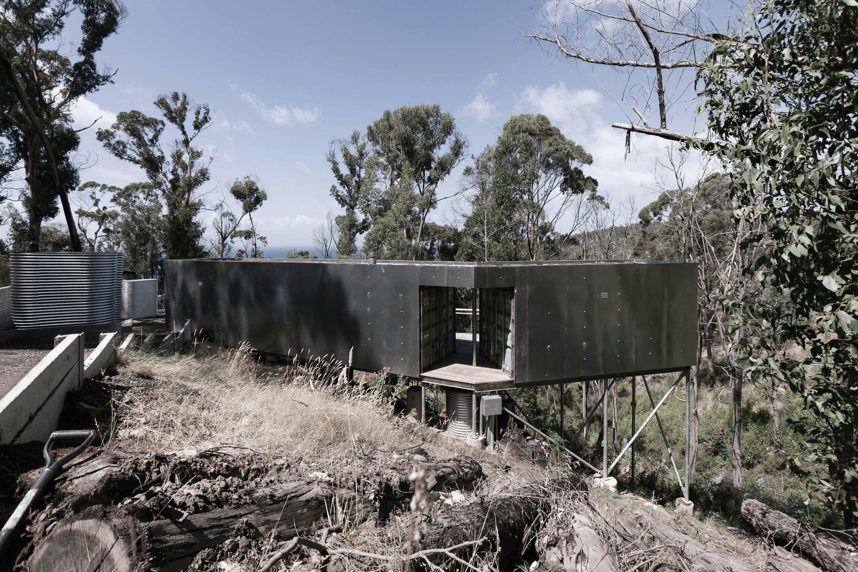 Stay In A Shipping Container Holiday Home Built Into A Hillside In