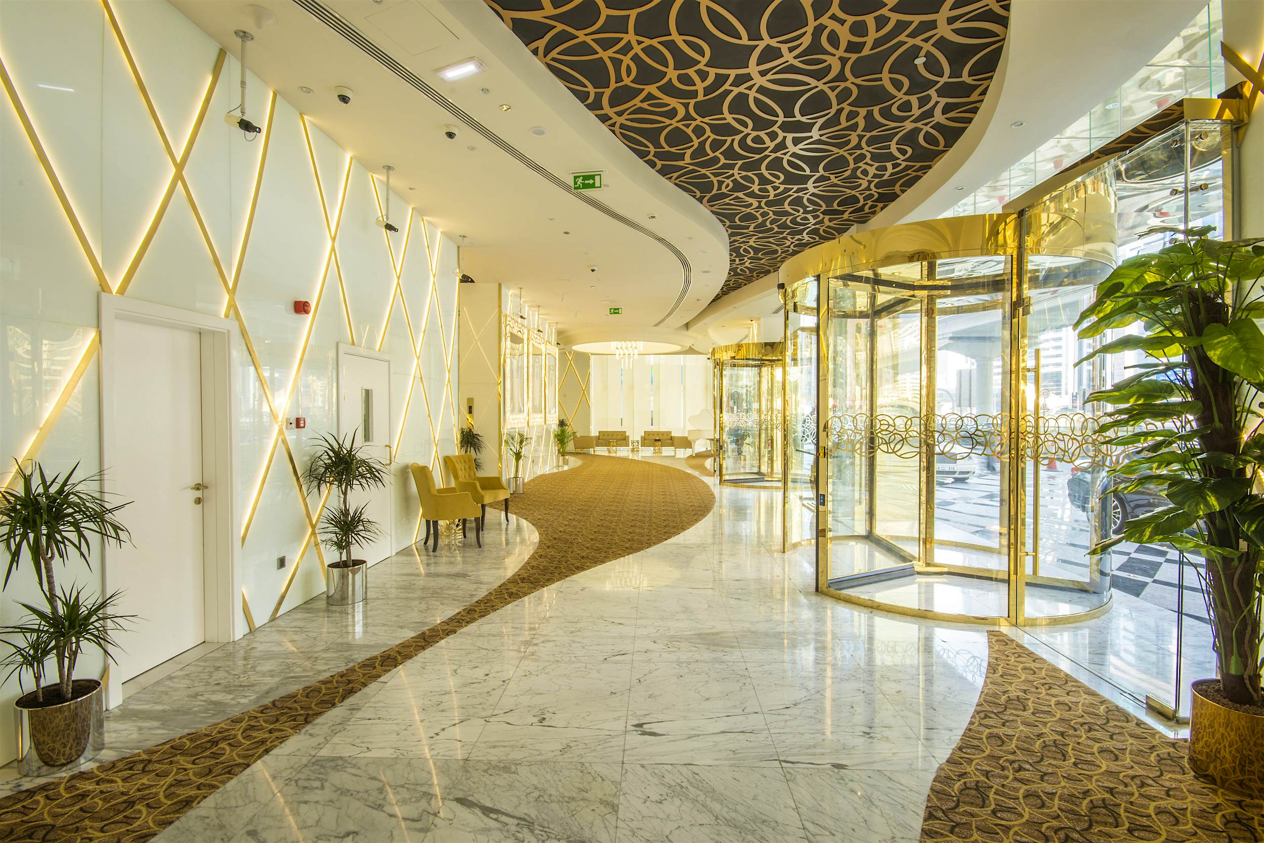 Travel News - MYP_0165-Lobby (1) Gevora Hotel Lobby in Dubai