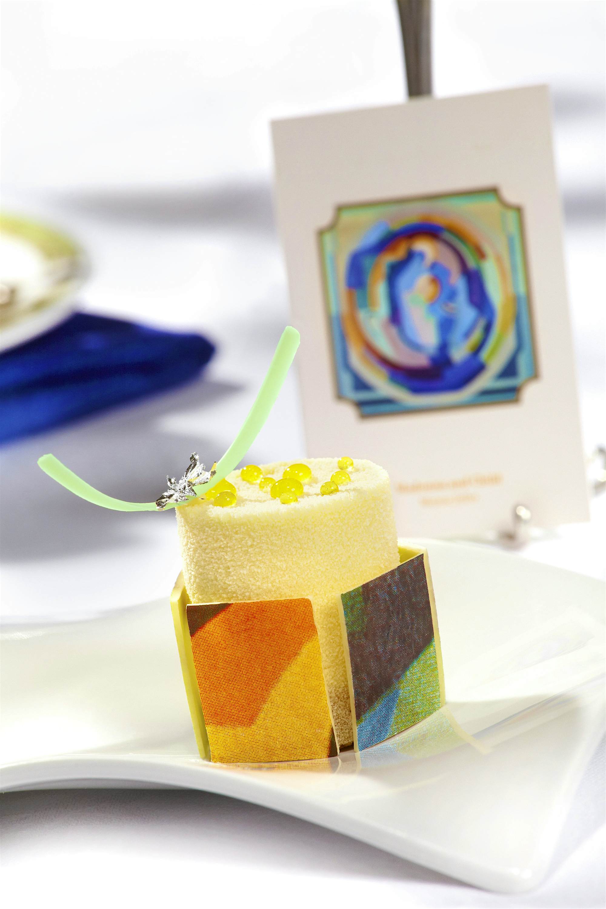 Travel News - Madonna and Child, Mainie Jellet Passion fruit and Orange Cheesecake inspired by Madonna and Child by Mainie Jellet.
