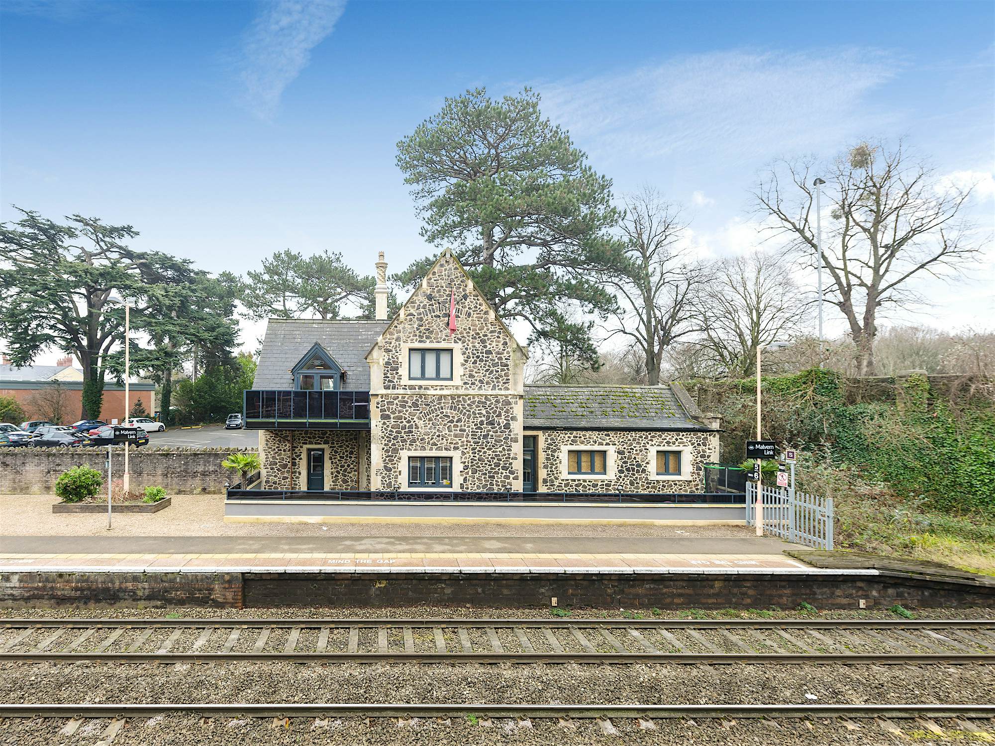 Travel News - Platform Three Cottage Platform Three in Malvern, England.