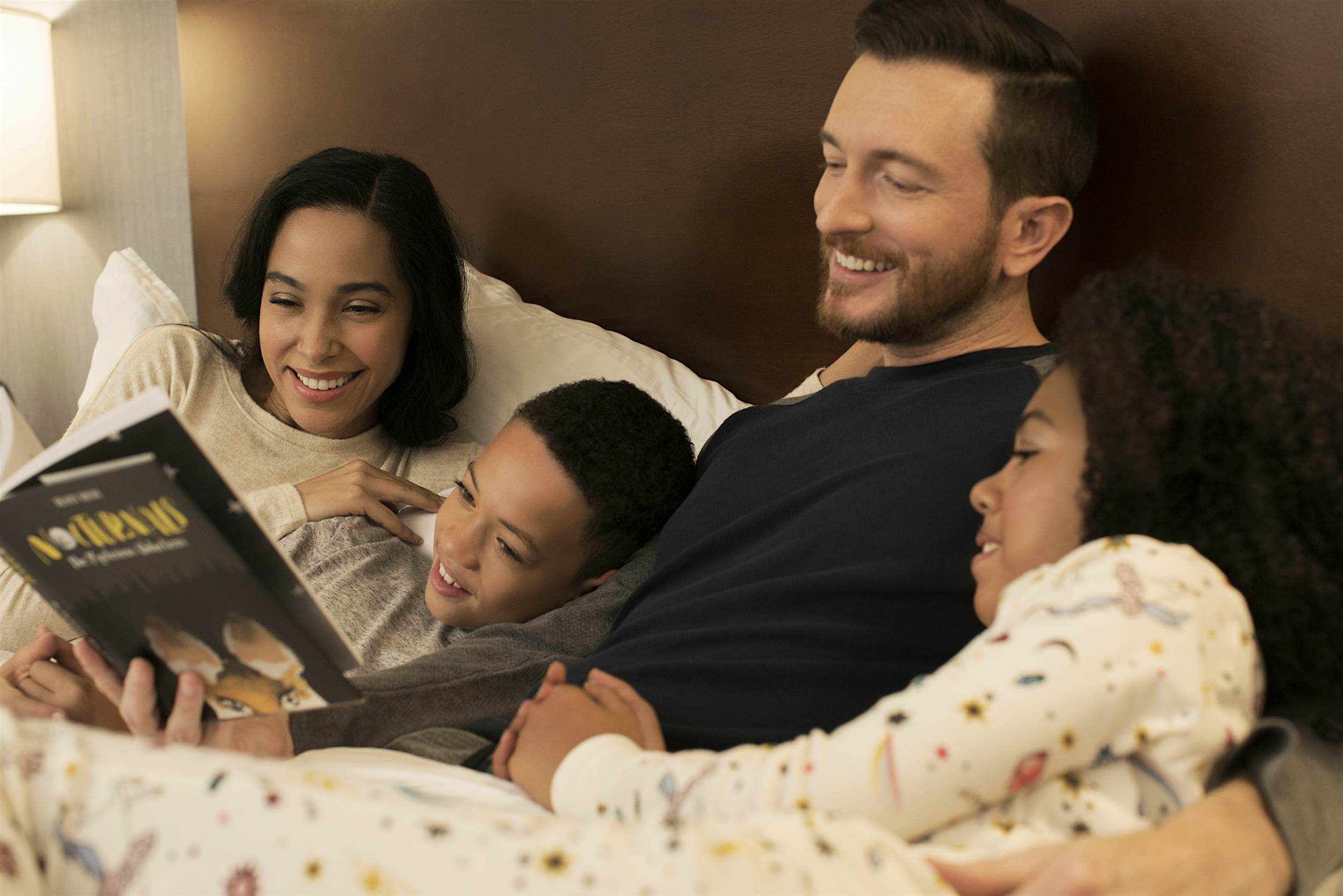 Travel News - Wyndham bedtime story The project aims to encourage quality family time.