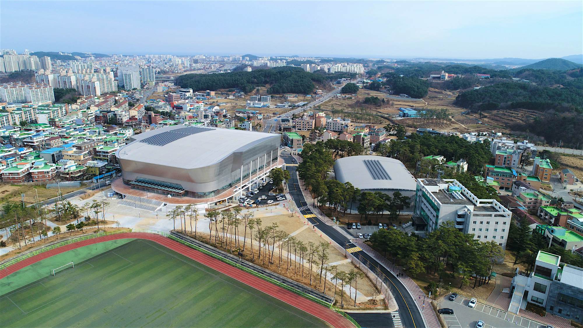 Travel News - DCIM100MEDIADJI_0026.JPG The Kwandong Hockey Centre for the Pyeongchang Winter Games.