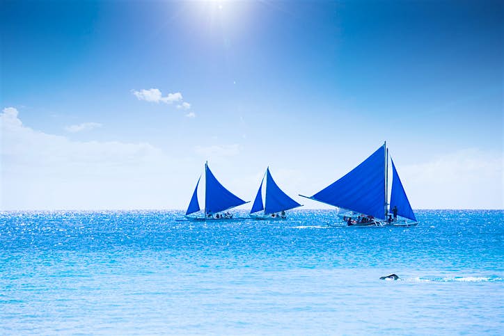 Travel News - the sailing boat in Boracay Travel News - the sailing boat in Boracay