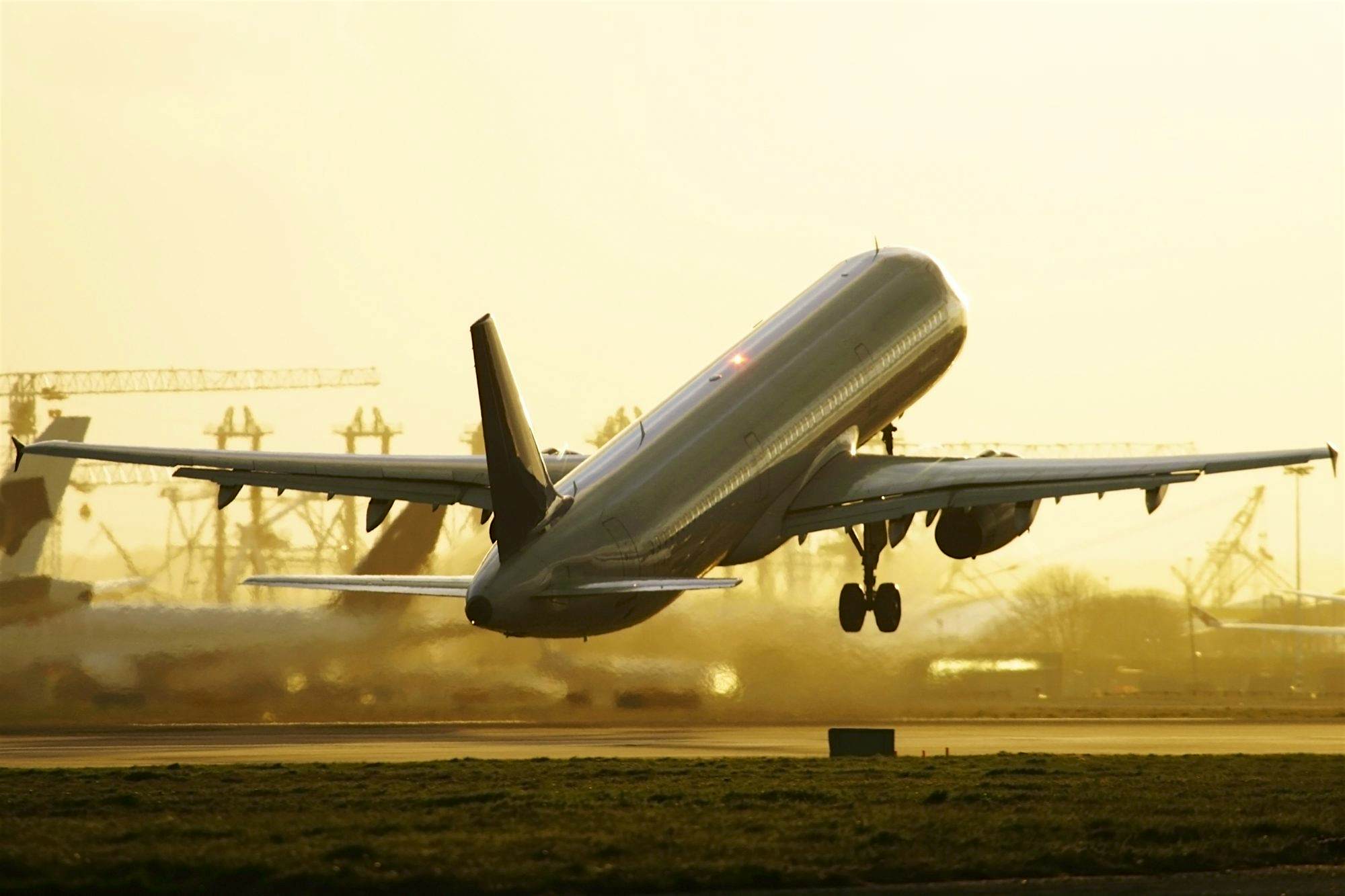 Travel News - Commercial airliner taking off Travel News - Commercial airliner taking off