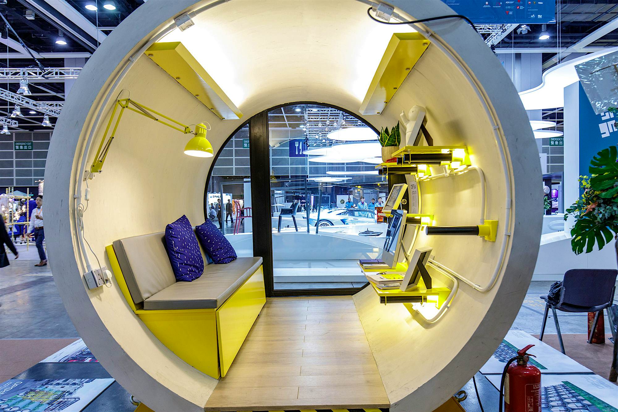 Travel News - Opod OPod concrete pipe accommodation