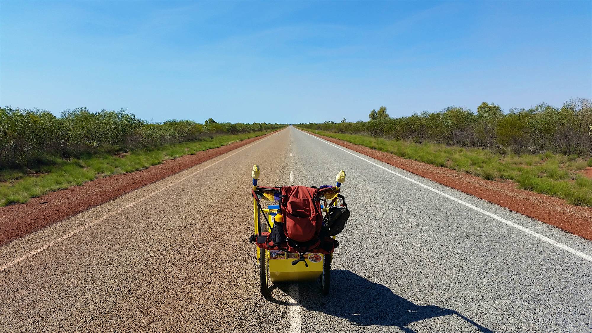 Travel News - barrow on wide open road Terra Roam nearing the end of her round Australia trip