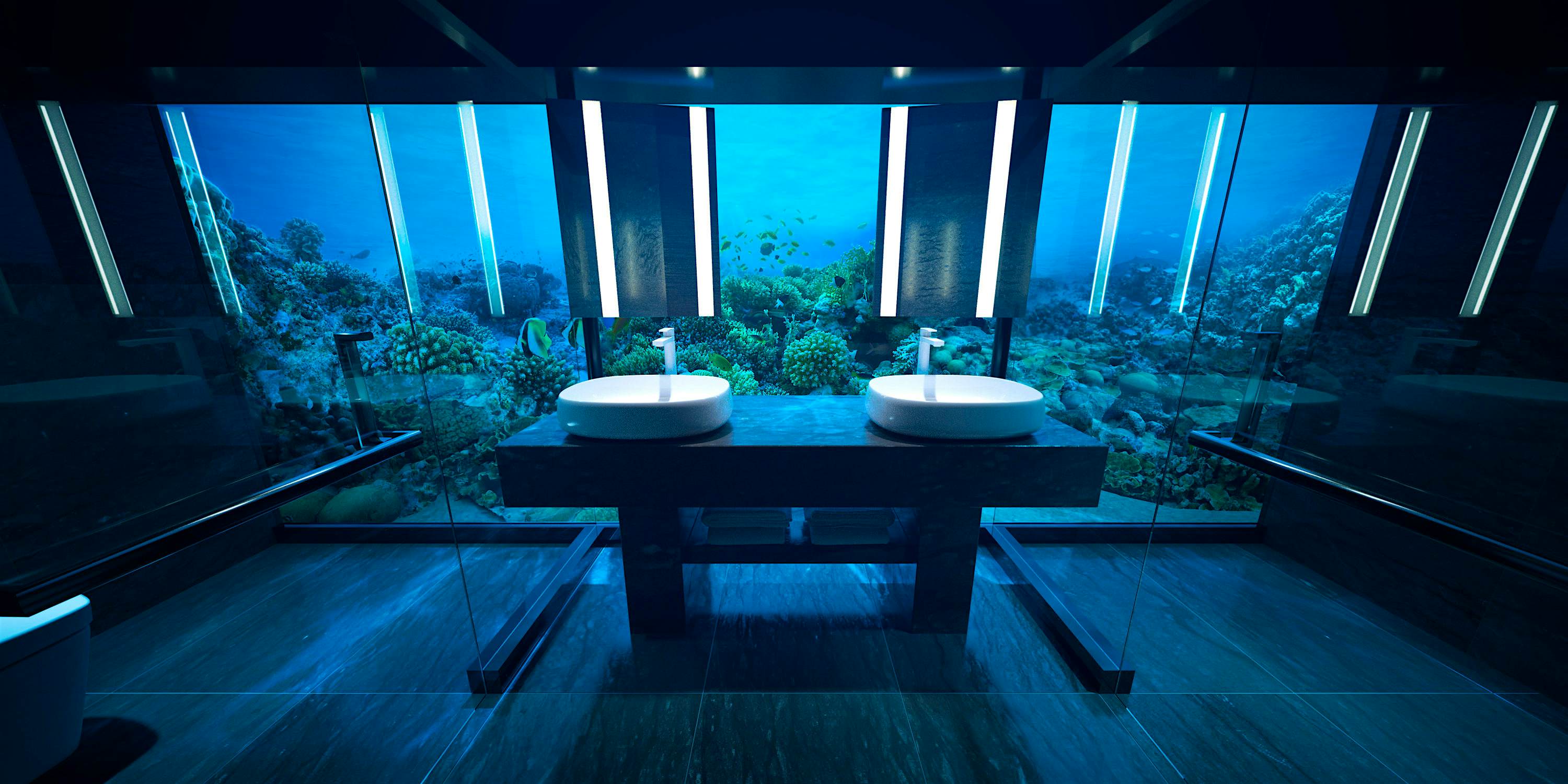 Travel News - Conrad_Rangali_Undersea_Guest_Bathroom_2_HR Travel News - Conrad_Rangali_Undersea_Guest_Bathroom_2_HR