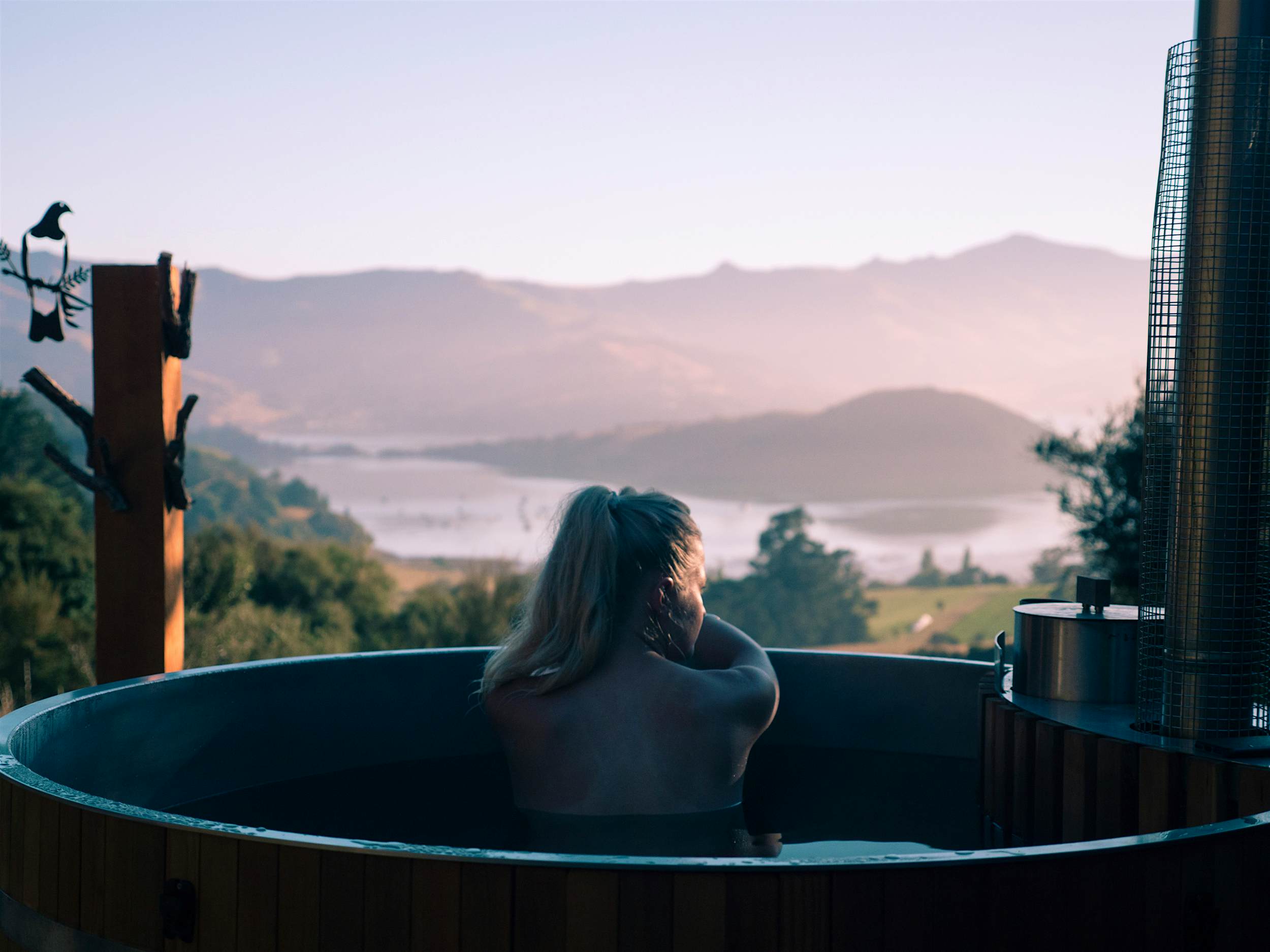 Travel News - Te-Wepu-Edit Guests can soak in private wood-fired hot tubs.