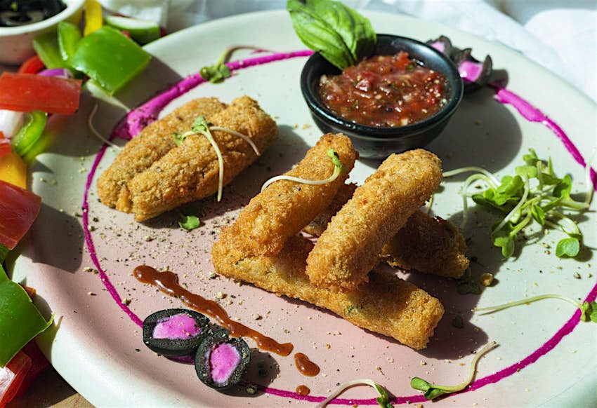Travel News - image3 Panko zucchini bites.