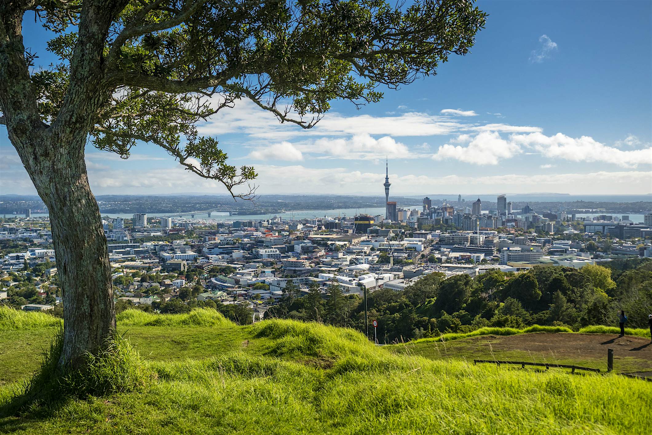 Travel News - New Zealand, North Island, Mount Eden, Auckland, cityscape Travel News - New Zealand, North Island, Mount Eden, Auckland, cityscape