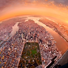 New York City captured from above.