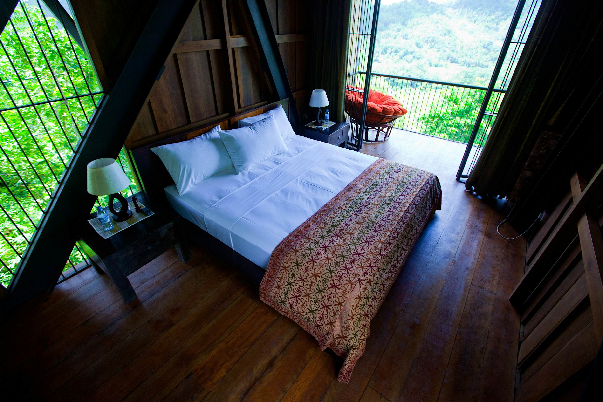 Travel News - Ark bedroom One of the bedrooms of The Ark Villa.