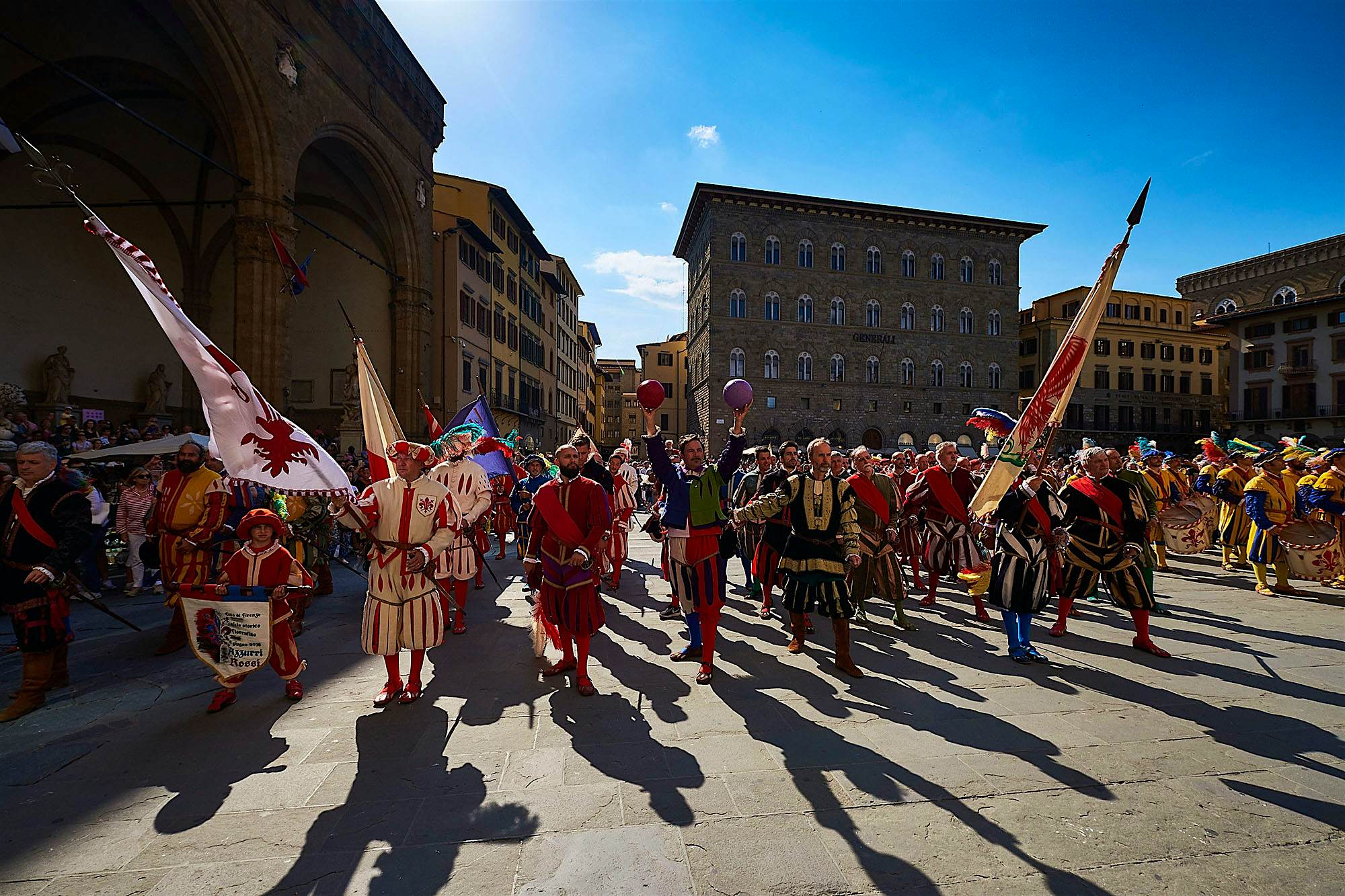 Travel News - The Calcio Storico Fiorentino 2018 PArade at the beginning of the Calcio Storico Fiorentino