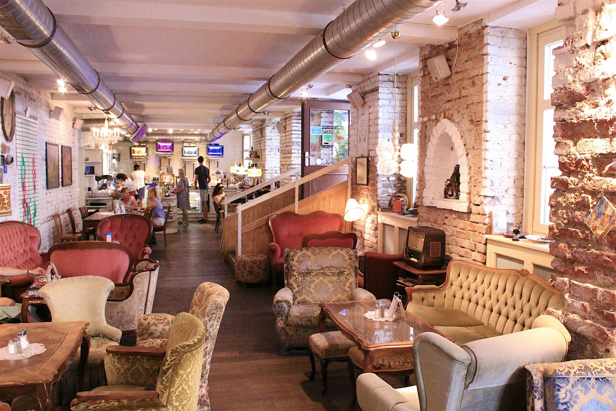 Travel News - Interior of Vollpension Vollpension cafe in Vienna