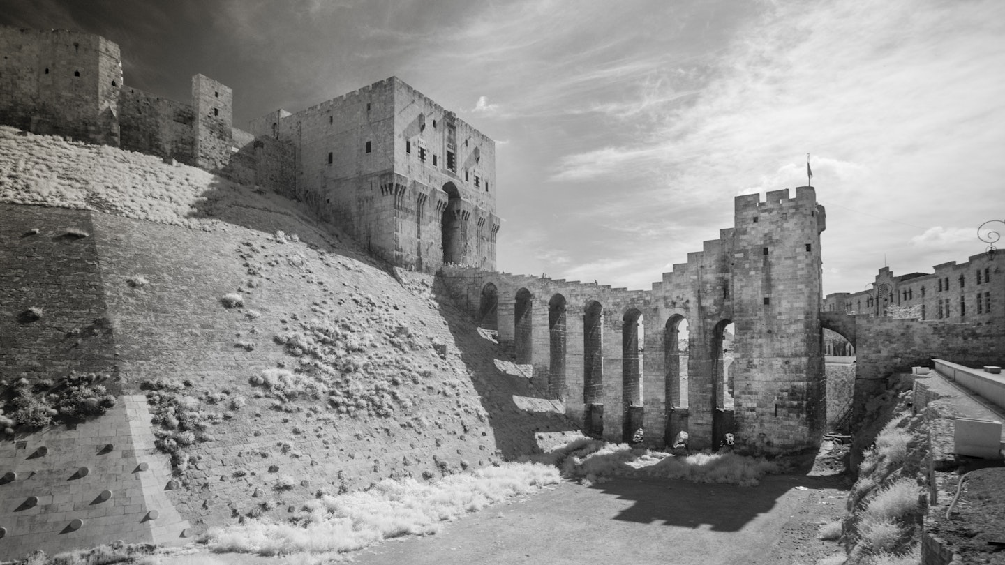 The Citadel of Aleppo, Syria.