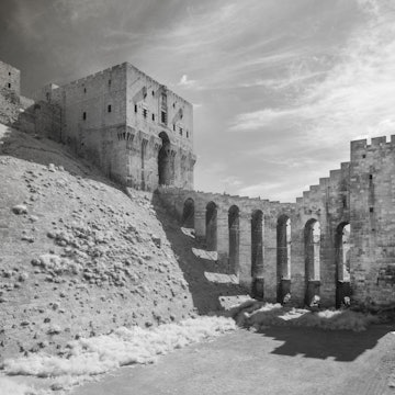 The Citadel of Aleppo, Syria.