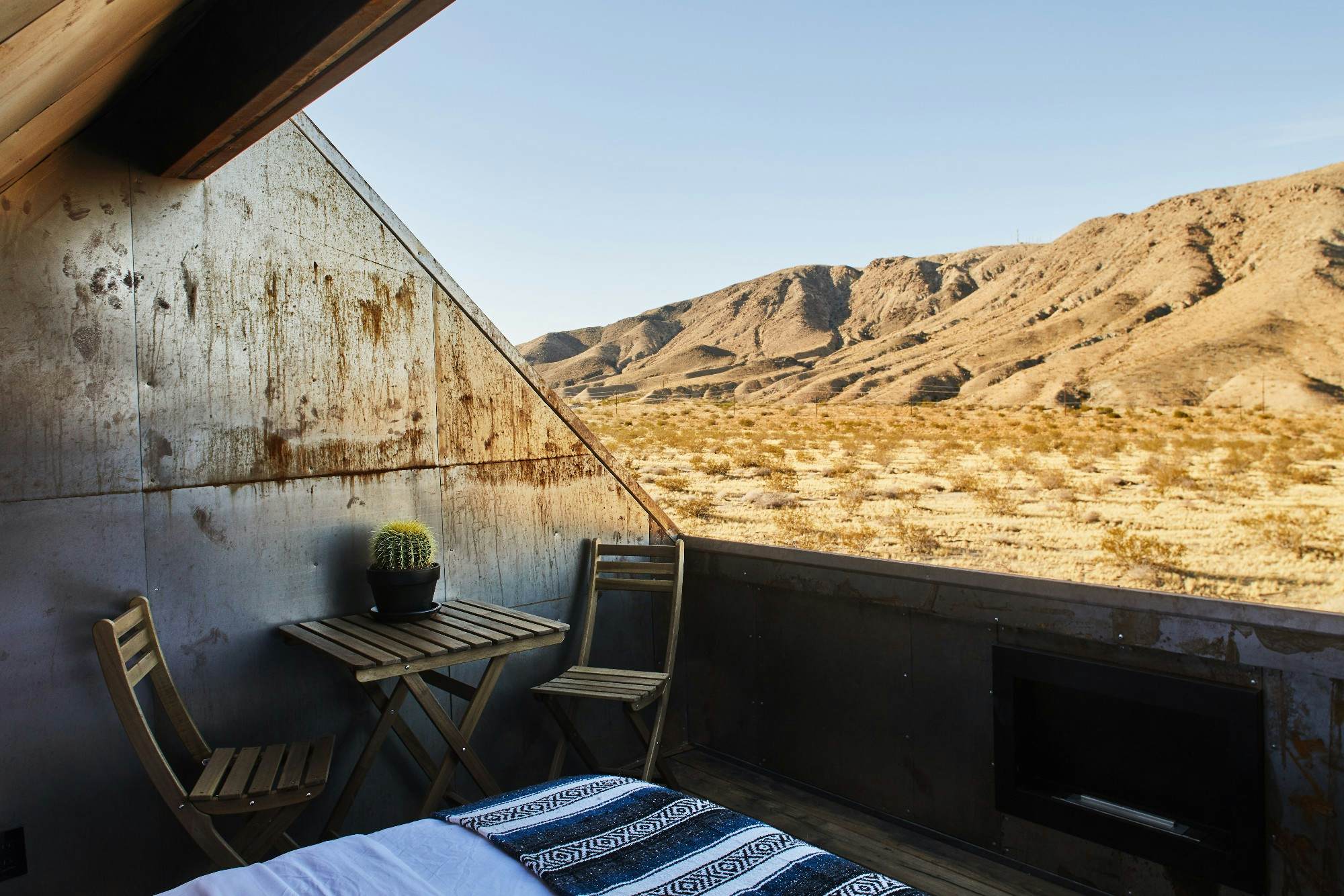 These Rusty Cabins In Joshua Tree Are Upcycled Vacation Homes
